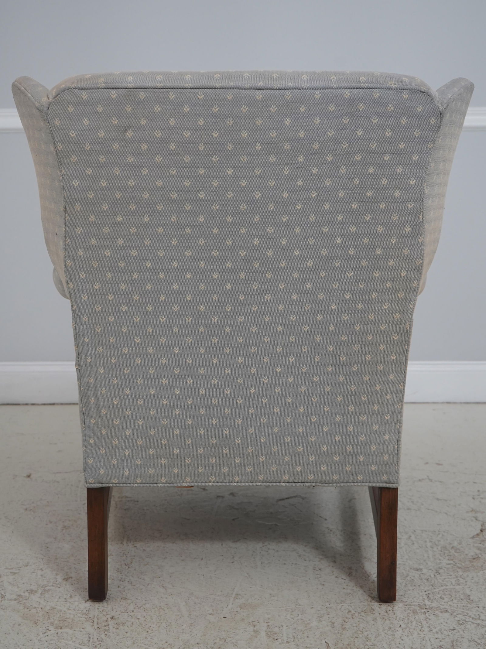 Drexel Chippendale Mahogany Wing Back Lounge Chair - 4