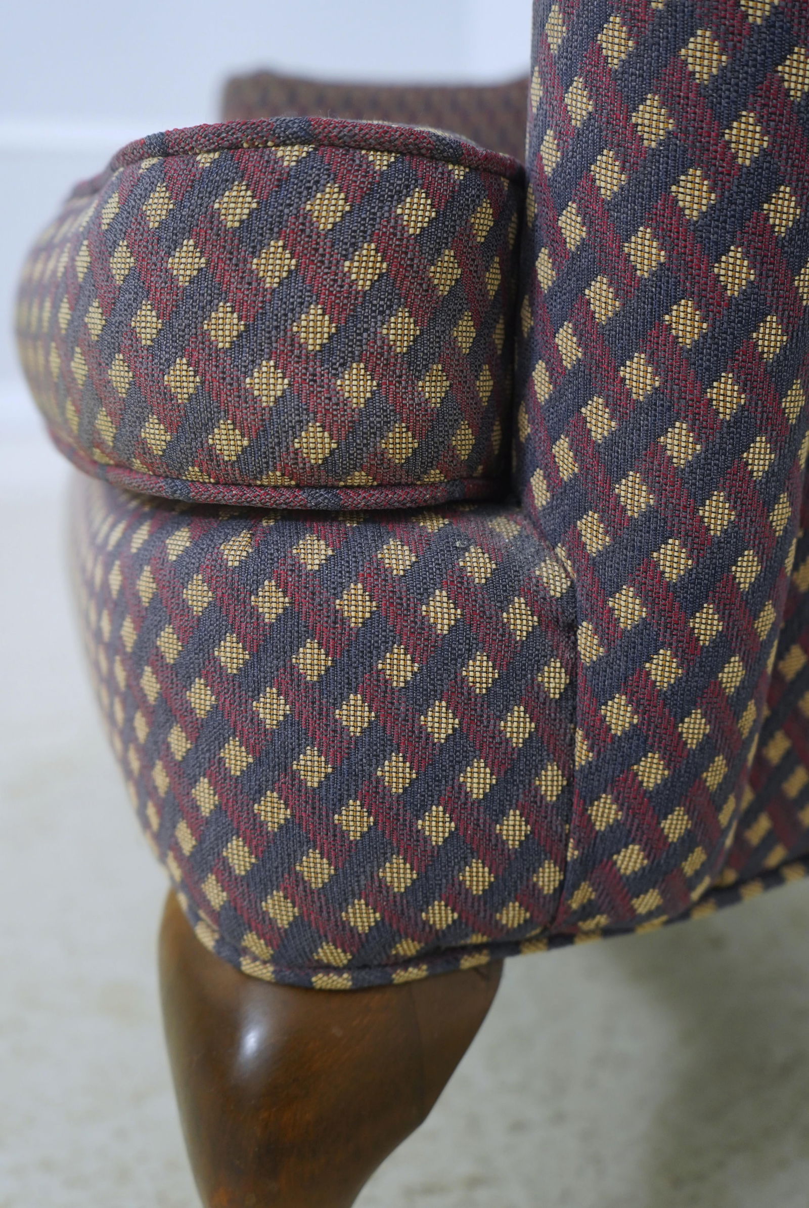 Kittinger Biggs Queen Anne Mahogany Wing Chair - 16