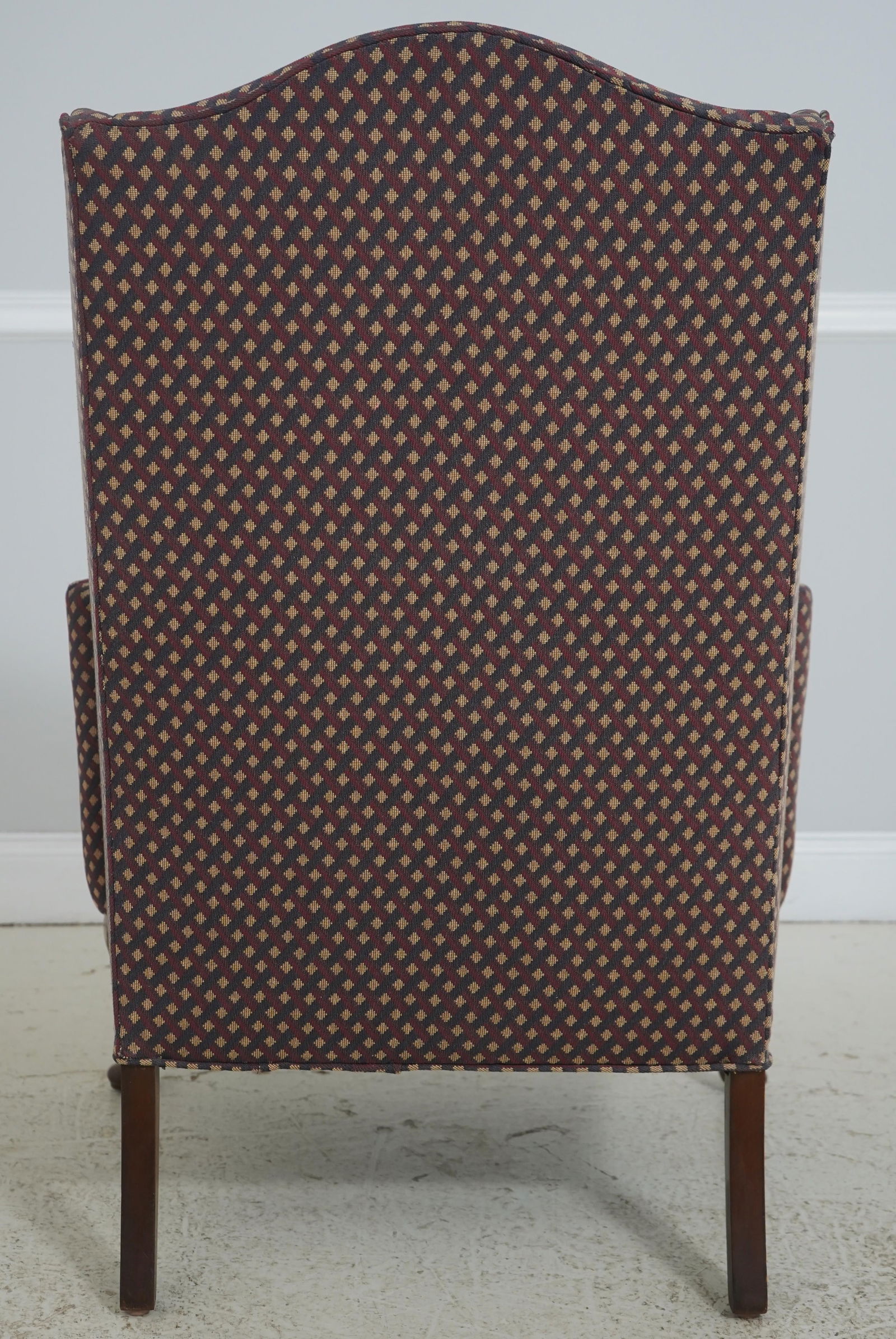 Kittinger Biggs Queen Anne Mahogany Wing Chair - 4