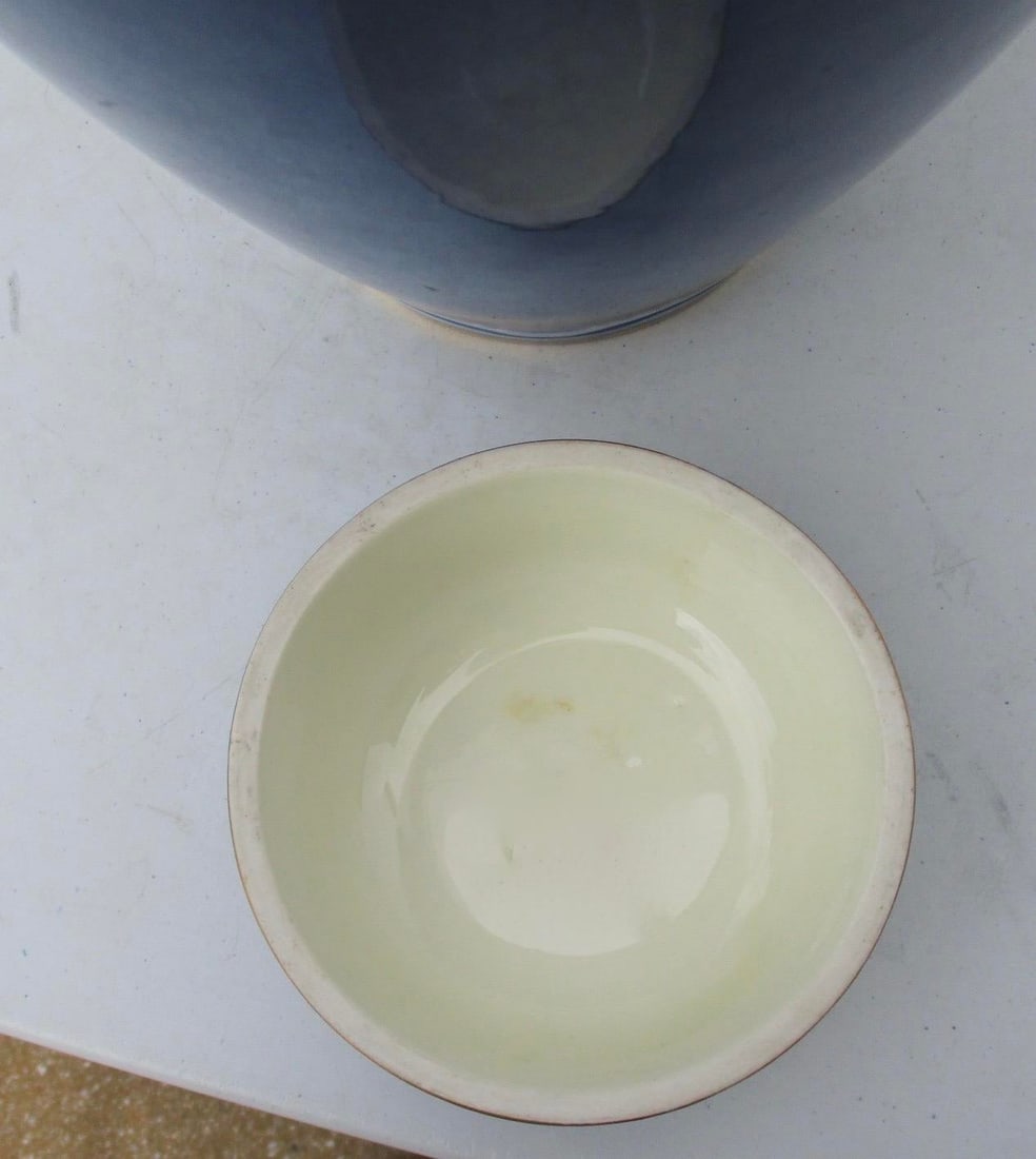 Art Deco Sevres Porcelain Large GingerJar Signed by Artist Leduc 1920s - 8