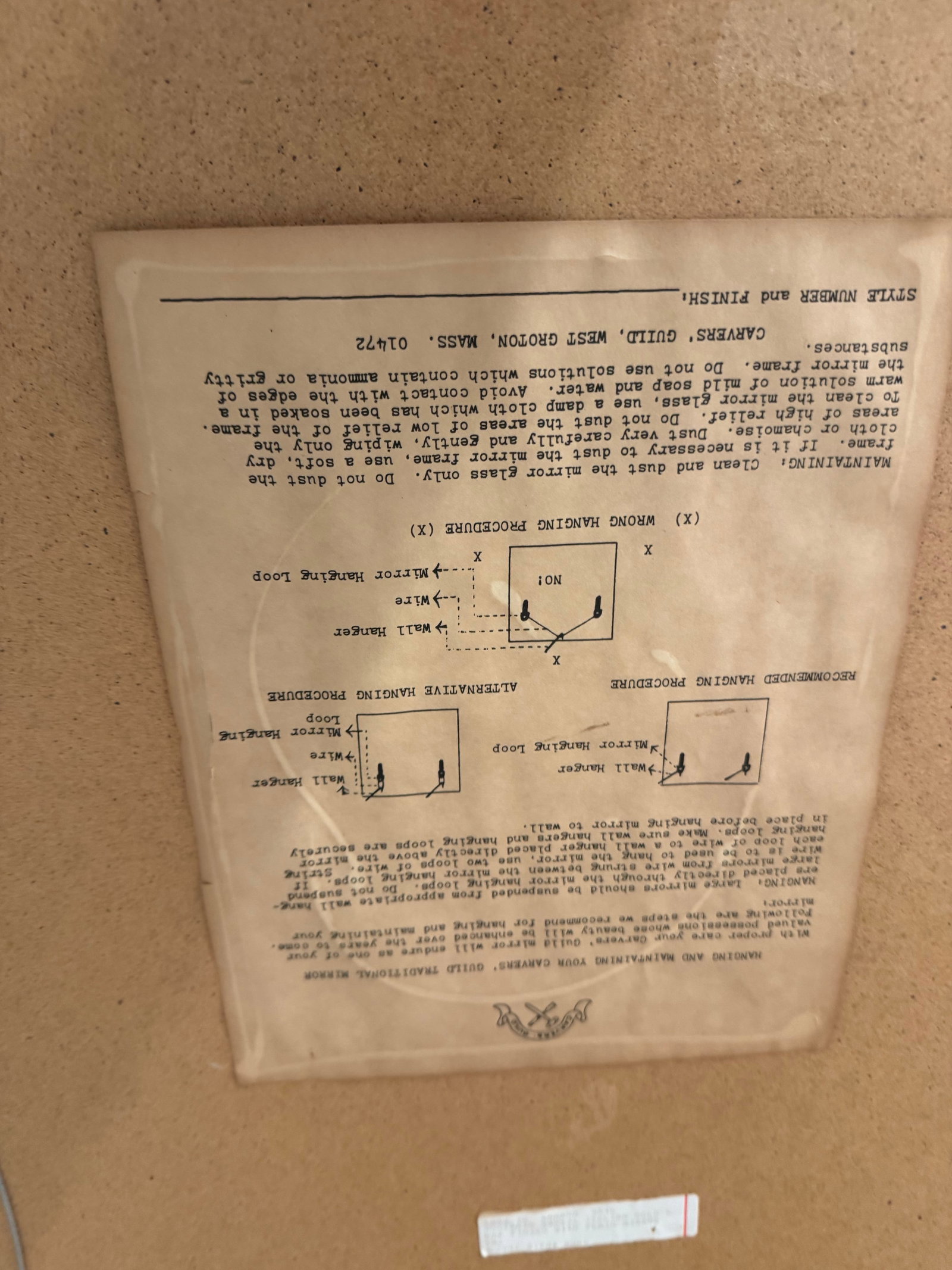Carvers' Guild "Quatrain" Mirror – 34" X 43" – Italian Gold Leaf – 1990 - 10