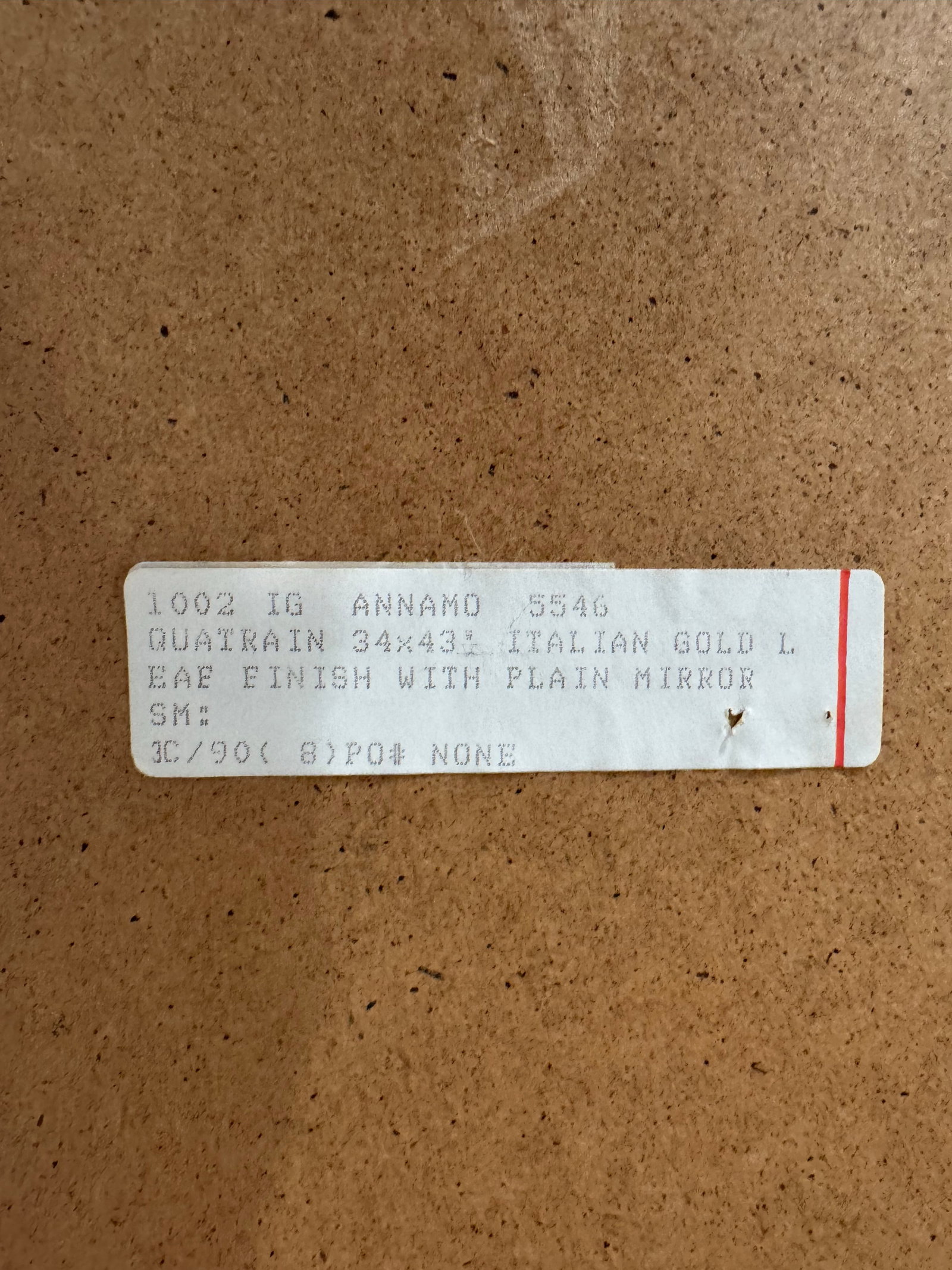 Carvers' Guild "Quatrain" Mirror – 34" X 43" – Italian Gold Leaf – 1990 - 9