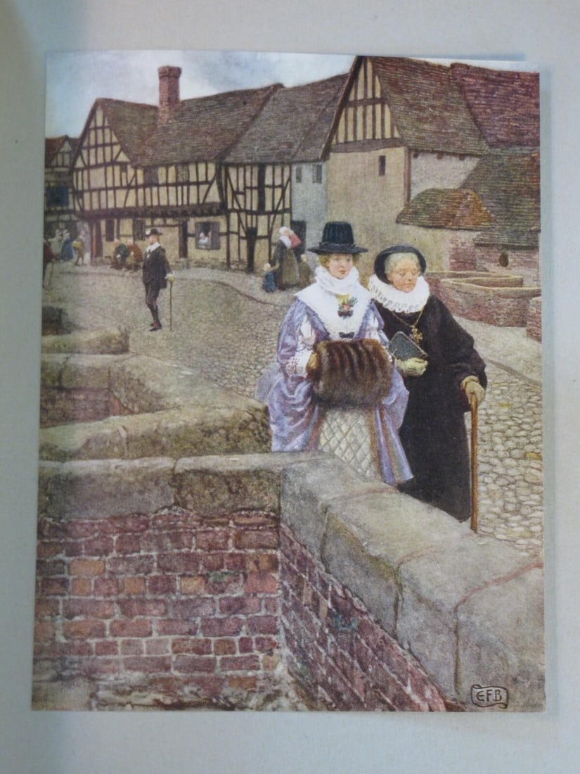 Early 20th Century Art Book Eleanor Fortescue Brickdale, 24 Full Color Tipped in Illustrations Fine - 9