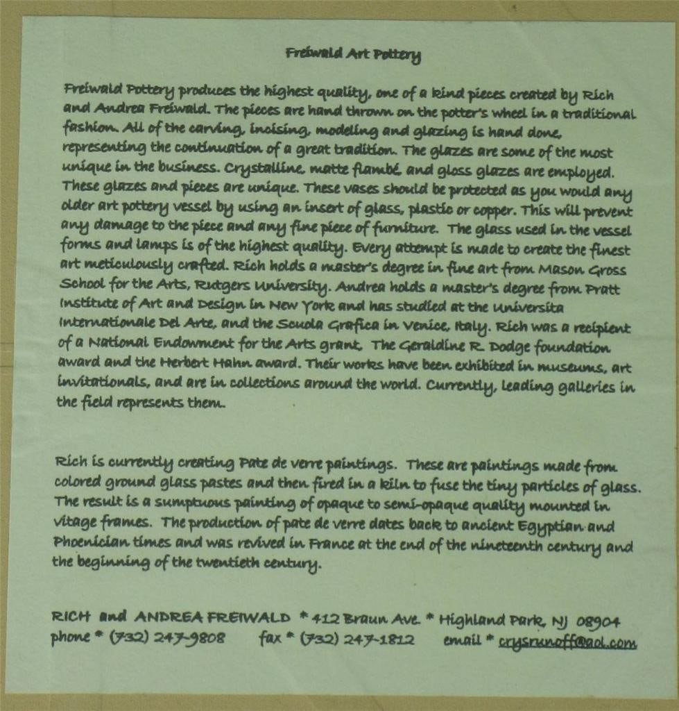 1990s Harbor Scenic Hand-Painted Tile Plaque Oak Framed Arts Crafts Richard Freiwald - 2