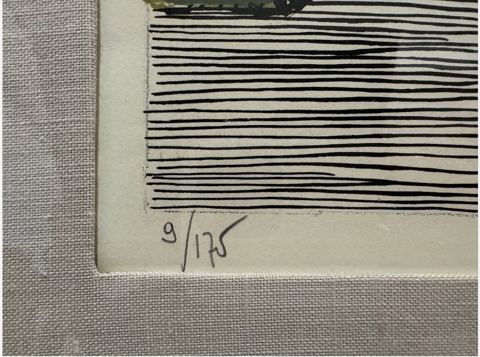 1960s Gérard Singer Signed Color Lithograph Depicting Irène Joliot Curie Mid Century - 3