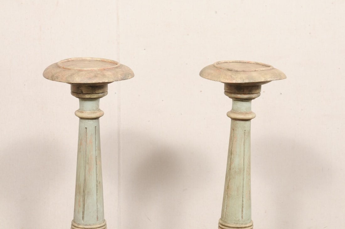 Swedish Gustavian Display Pedestals - A Pair - 7