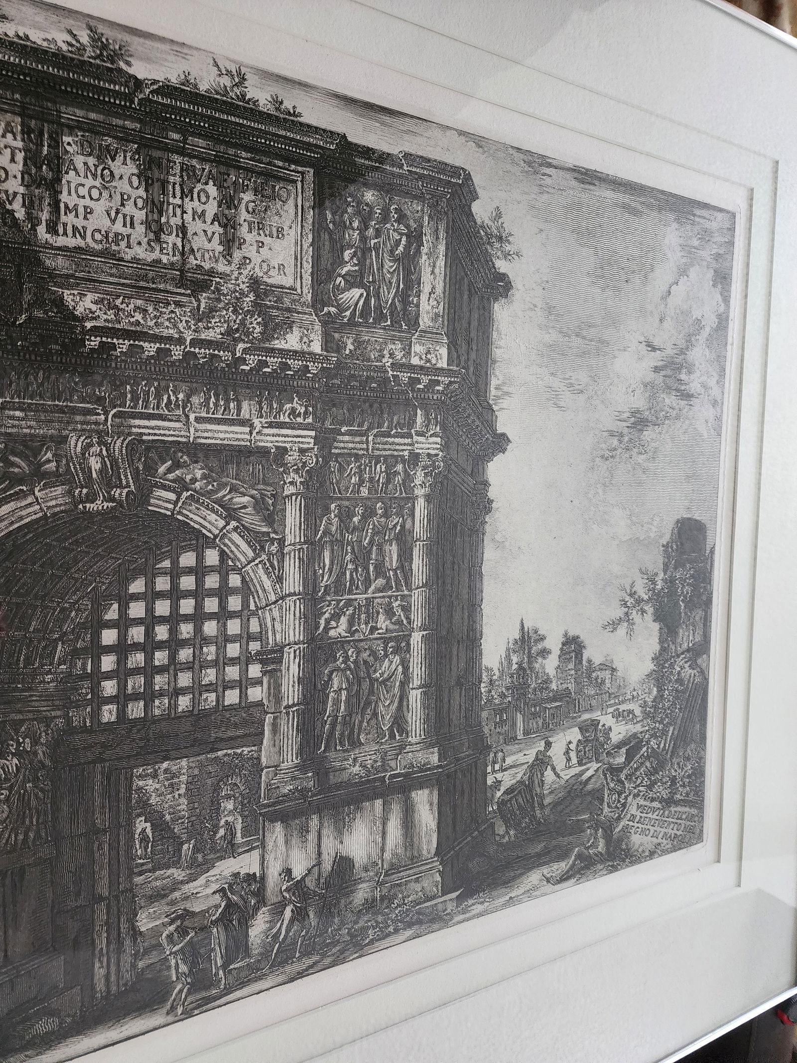 Late 18th Century Giovanni Battista Piranesi (Italian, 1720-1778) Veduta Dell' Arco Di Benevento Nel - 7