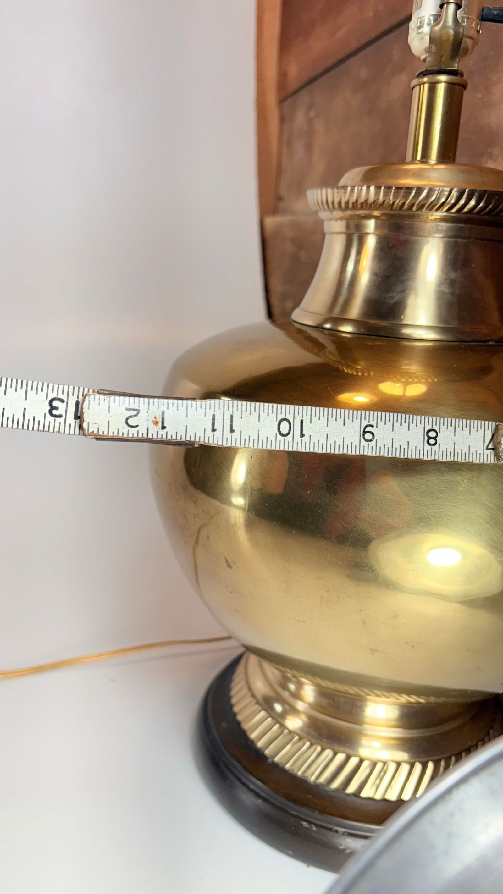 Mid 20th Century Fredrick Cooper Brass Lamp, Hollywood Regency, Midcentury Modern - 6