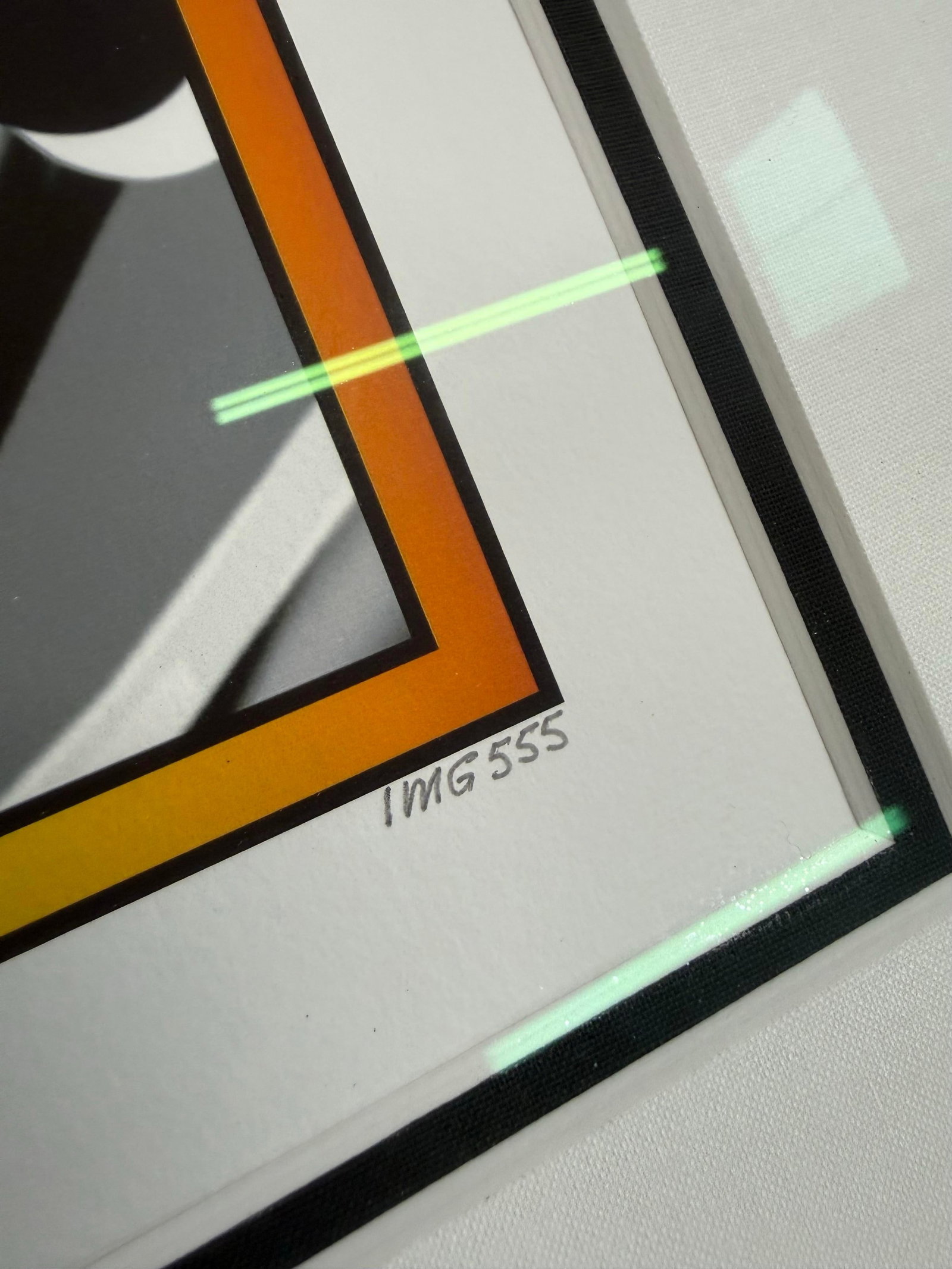 1990s Jacques Lieberman,'ny Abstract I' Rare ,Authentic 2004 Art Print - 4