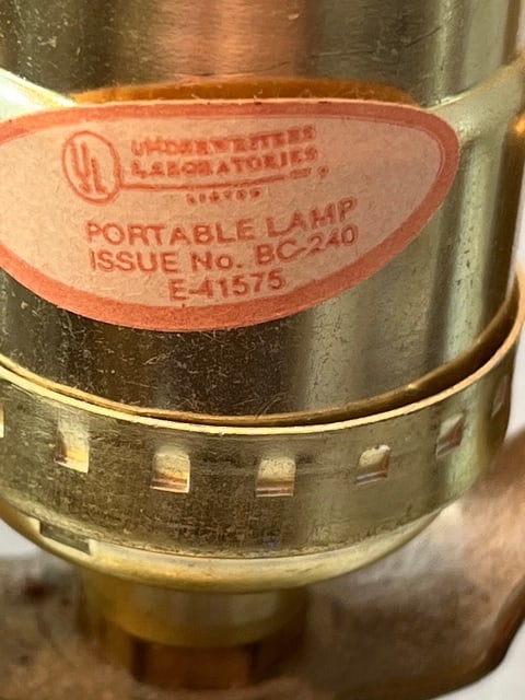 Vintage Zajecar 24% Lead Crystal Table Lamp - Large 31" Urn - Yugoslavia - 6