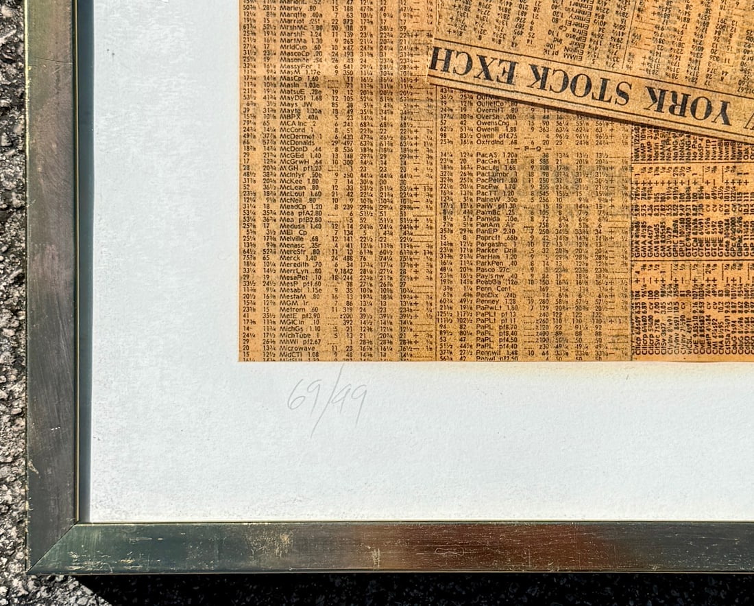 Paper Foundations, Limited Edition, 1975, by Ray Elman - 2