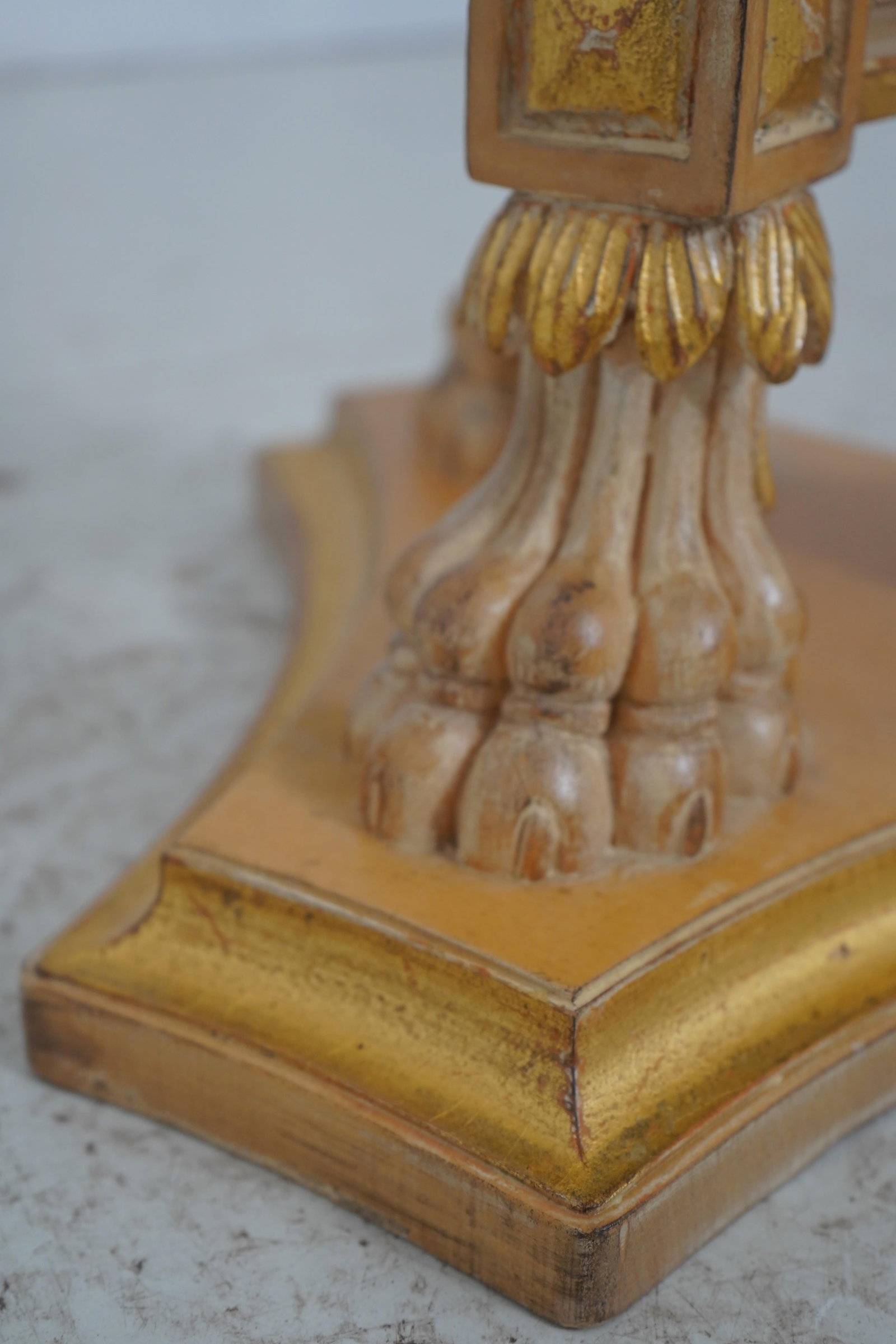 Pair French Louis XVI Italian Made Marble Top Pedestals - 9