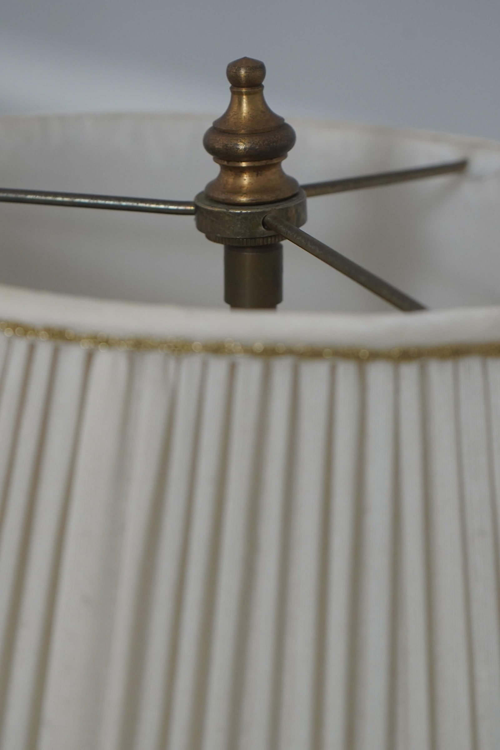 19th Century French Gilt Bronze Converted Table Lamps - a Pair - 5