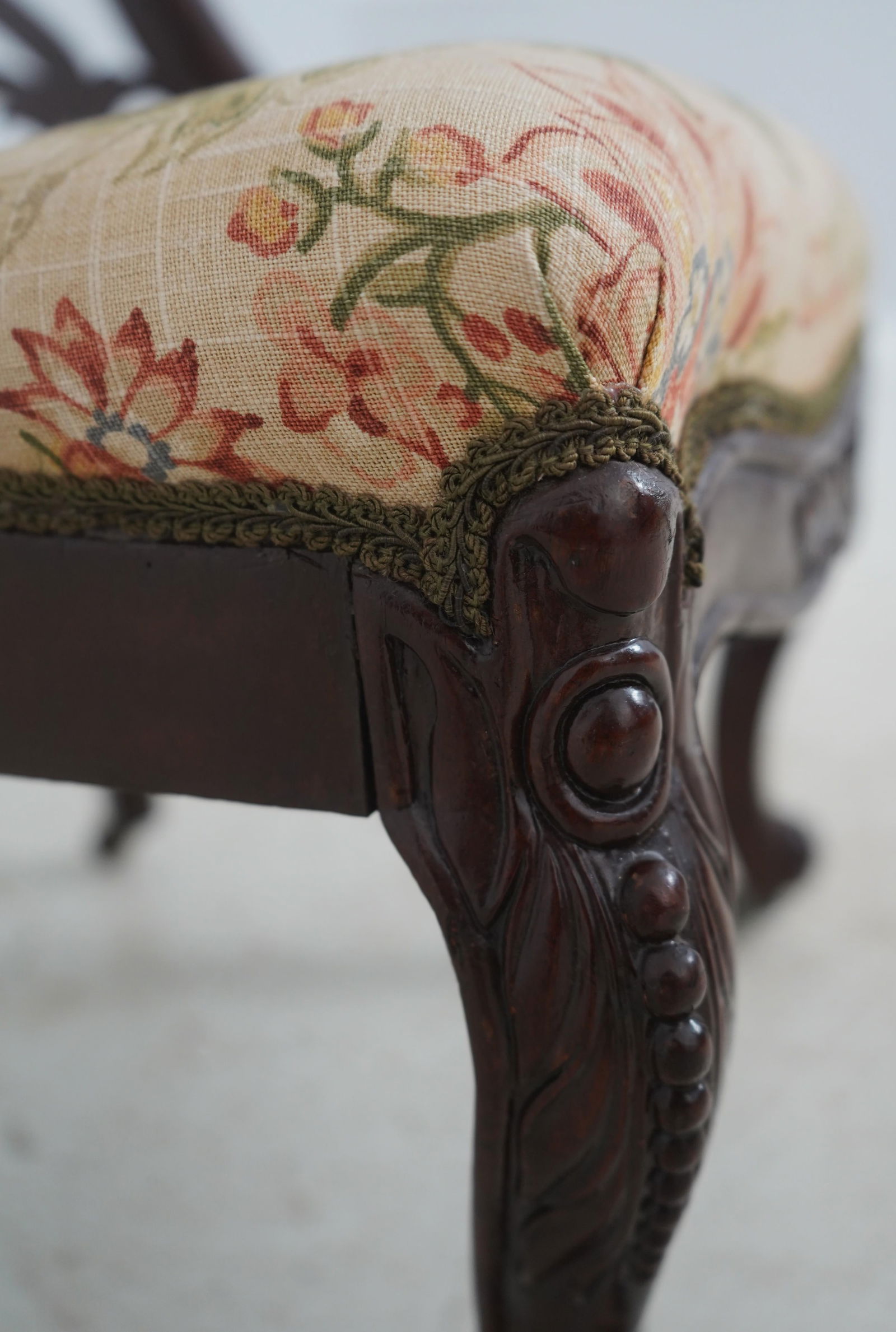 Antique Victorian Belter Walnut Small Scale Accent Chair - 16