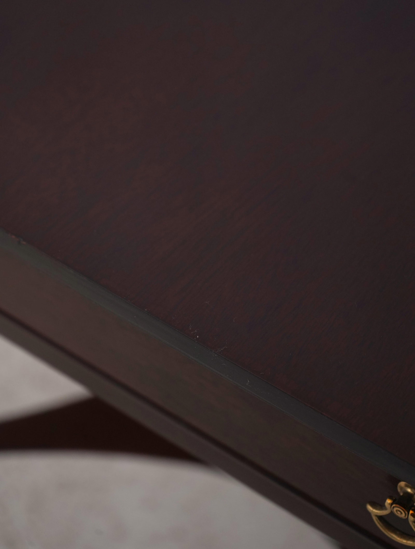 Madison Square Mahogany Drop Leaf Occasional Table - 11