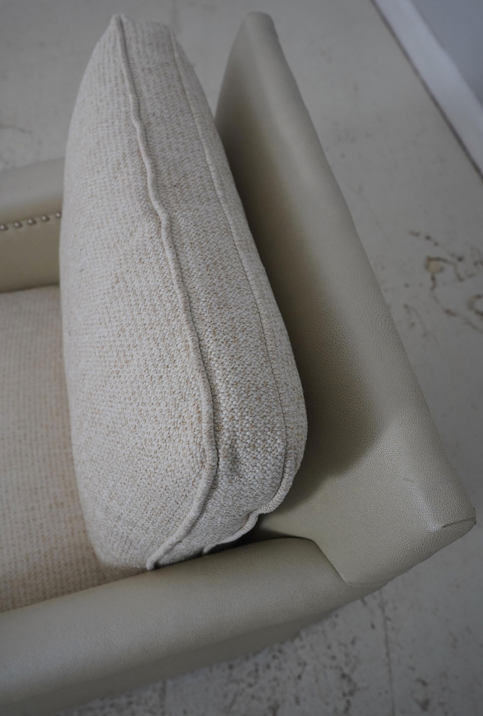 Pair Cr Laine Modern Design Swivel Lounge Chairs - 16