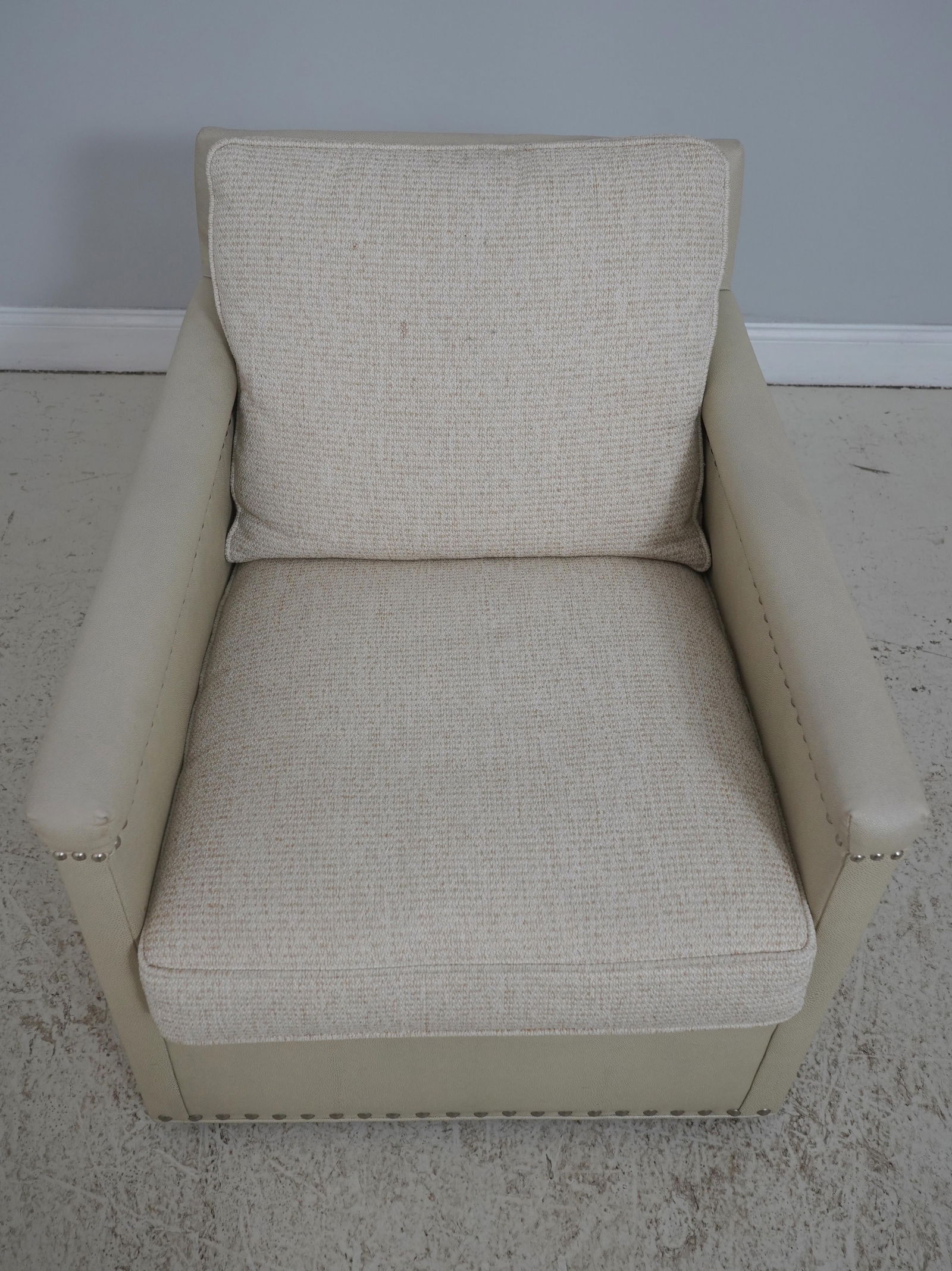 Pair Cr Laine Modern Design Swivel Lounge Chairs - 2