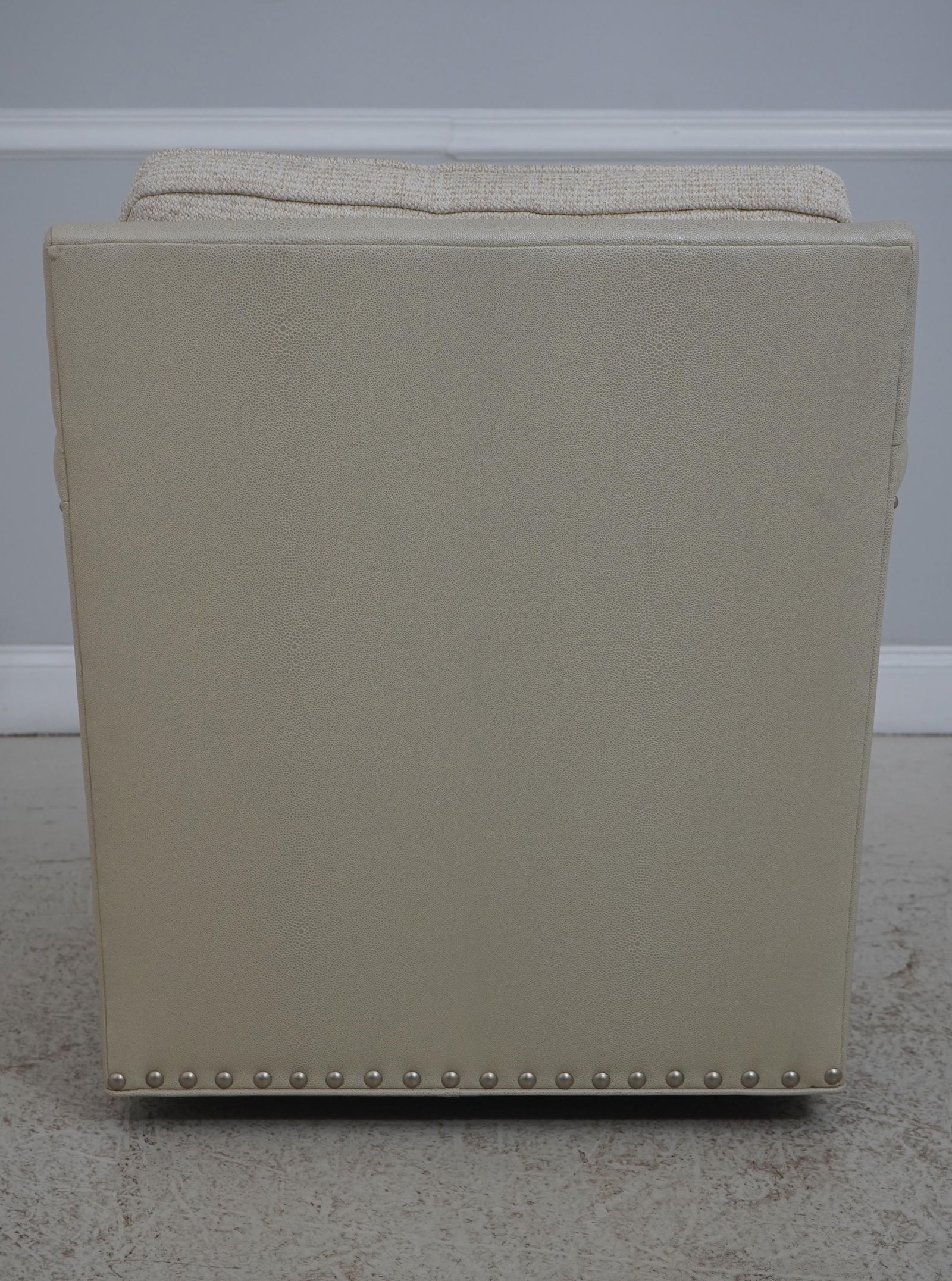 Pair Cr Laine Modern Design Swivel Lounge Chairs - 4