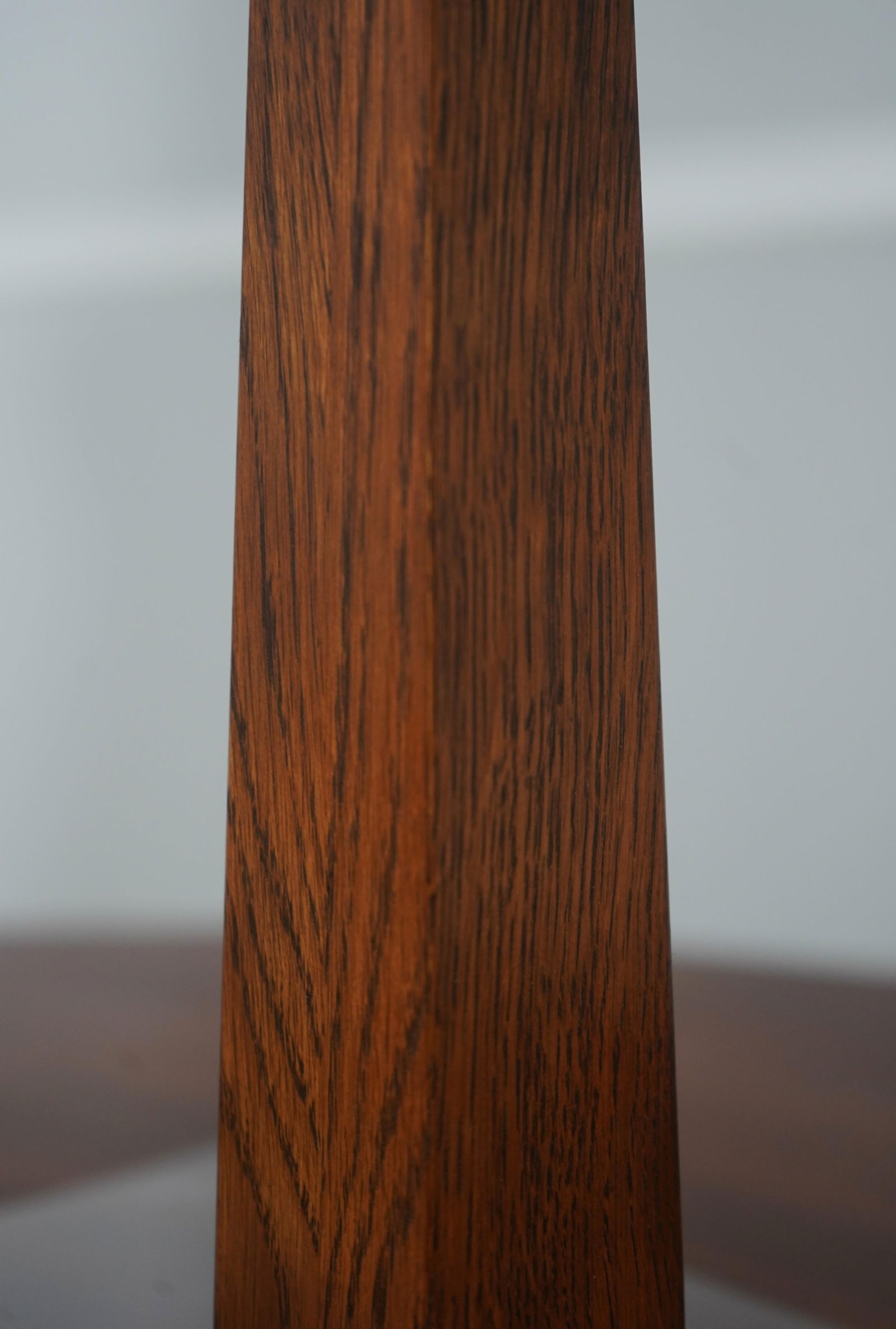 Stickley Slag Glass Mission Oak Lamp - 8