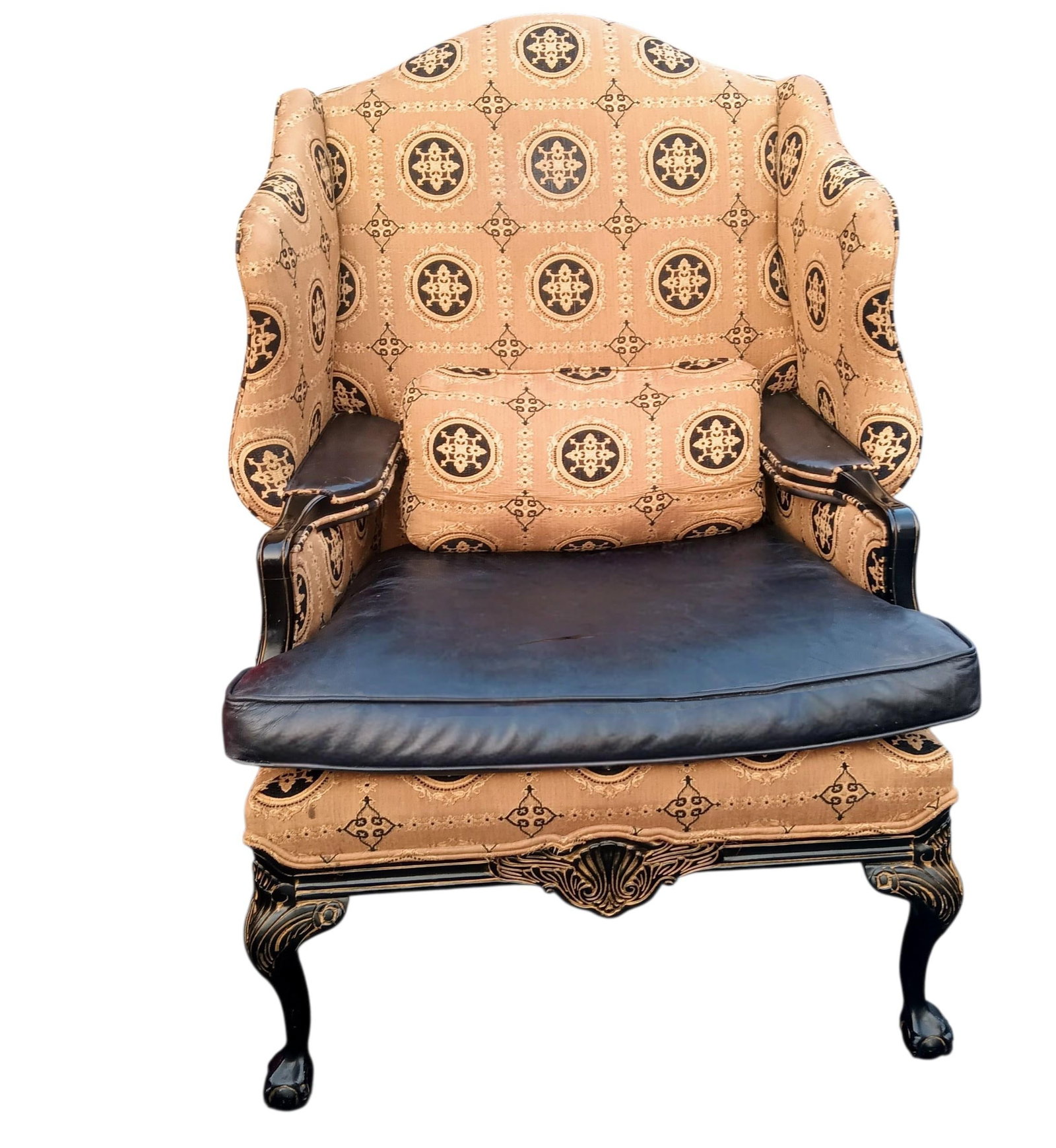 Elevate Your Space With the Old Hickory Tannery Firehouse Wingback Set - 6