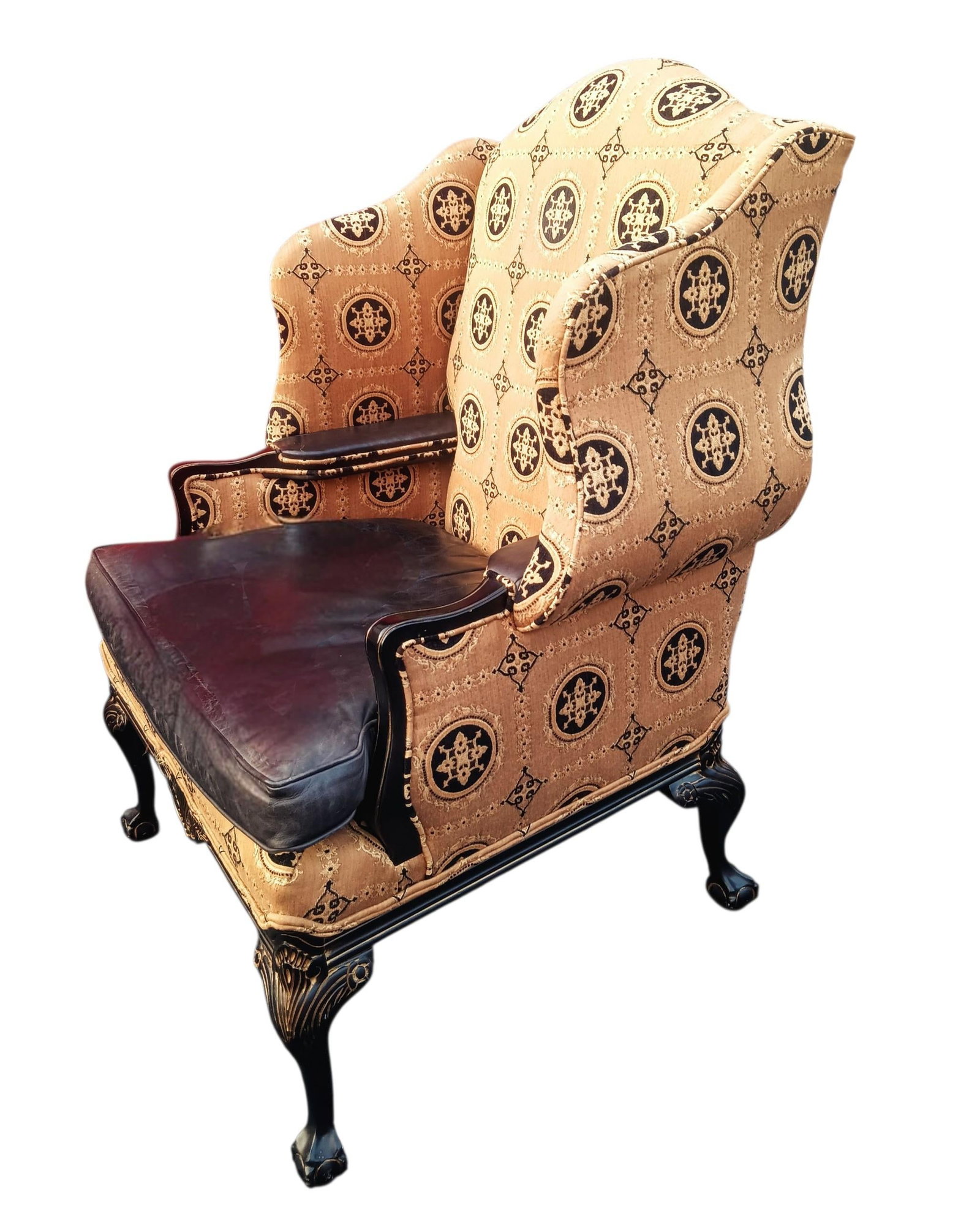 Elevate Your Space With the Old Hickory Tannery Firehouse Wingback Set - 8