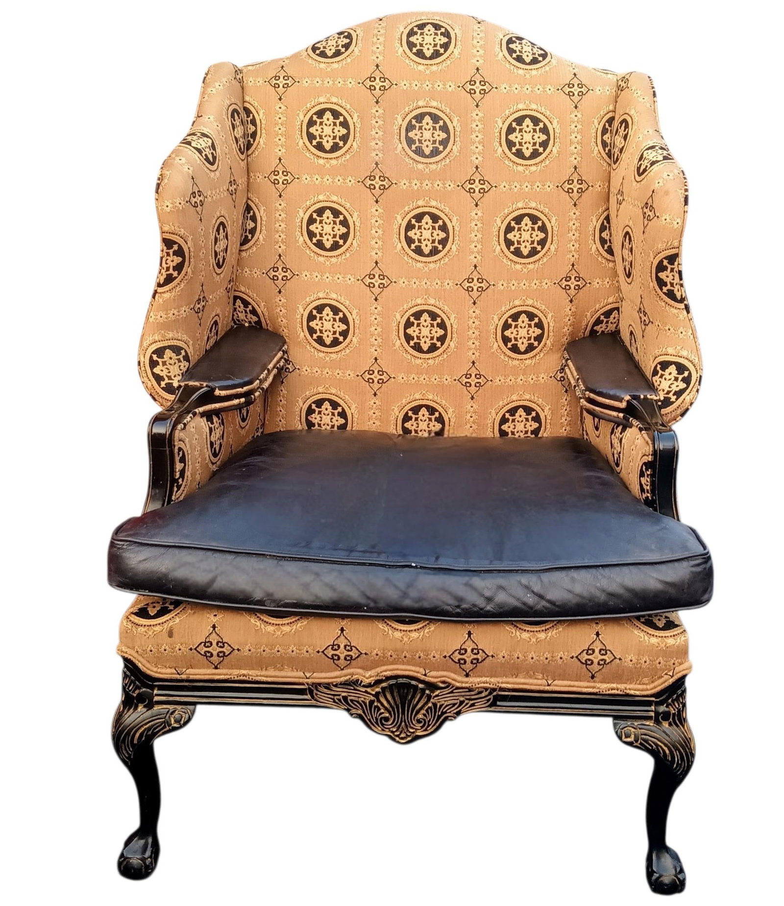 Elevate Your Space With the Old Hickory Tannery Firehouse Wingback Set - 9