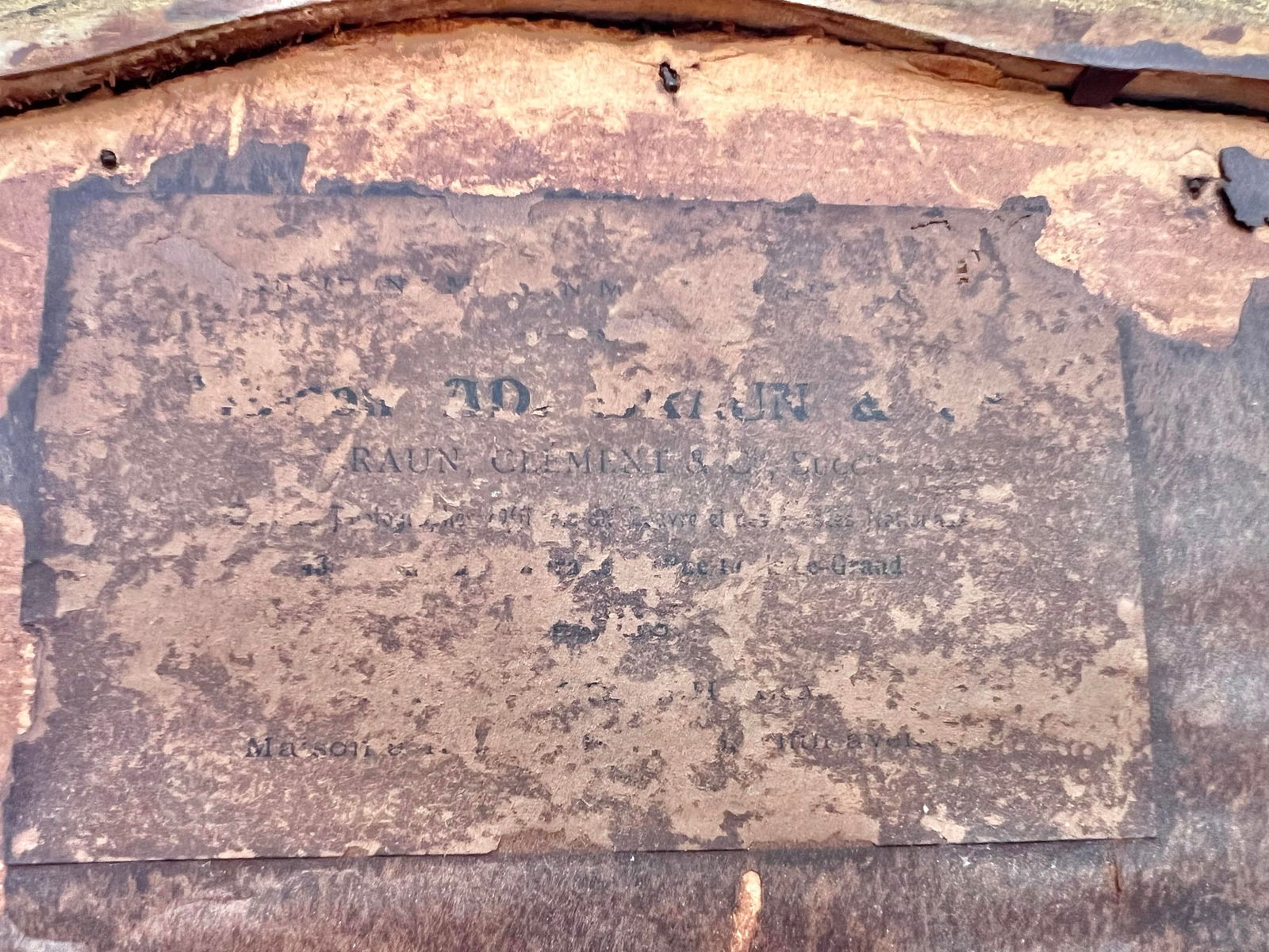 Antique French Romantic Frame & Picture Reproduction Print - 11