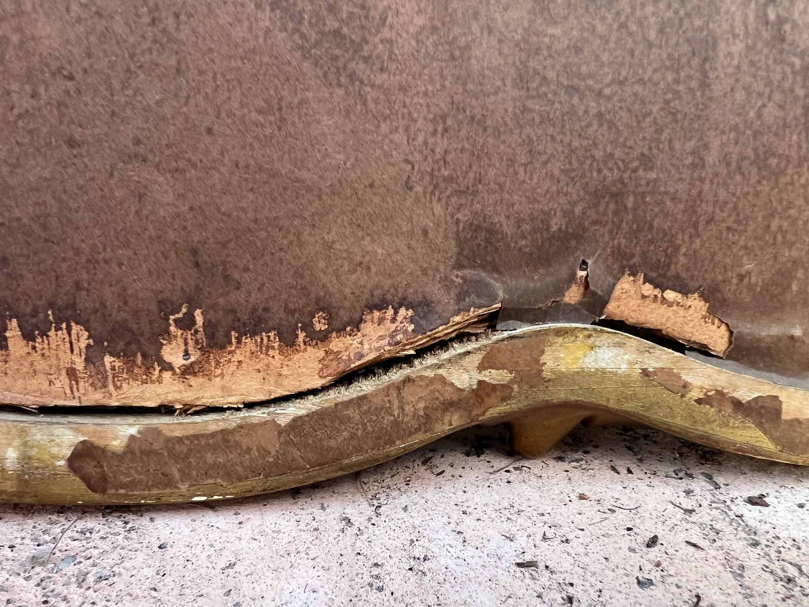 Antique French Romantic Frame & Picture Reproduction Print - 9