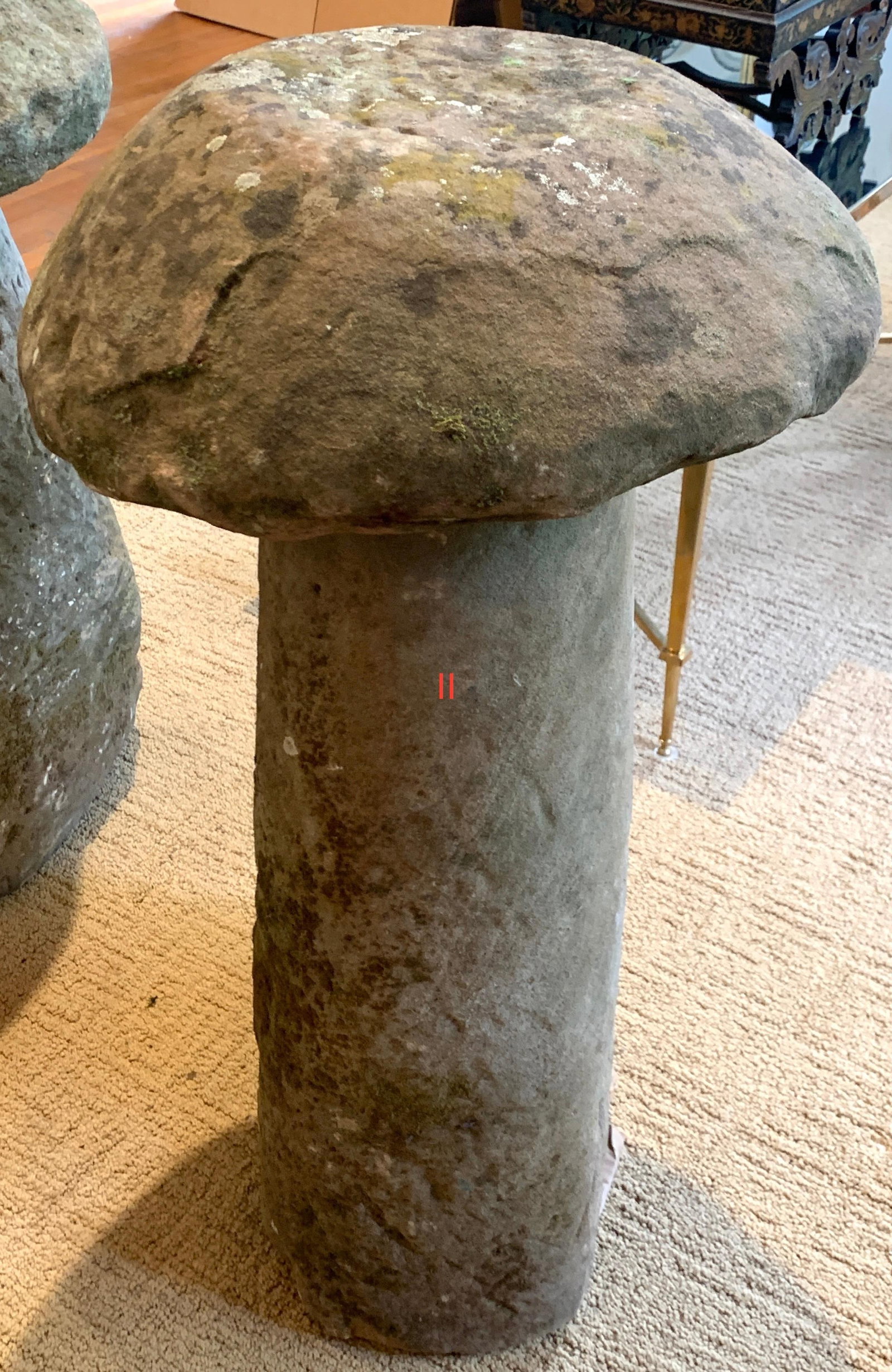 18th Century English Staddle Stone 'Mushroom' Garden Ornament - 4