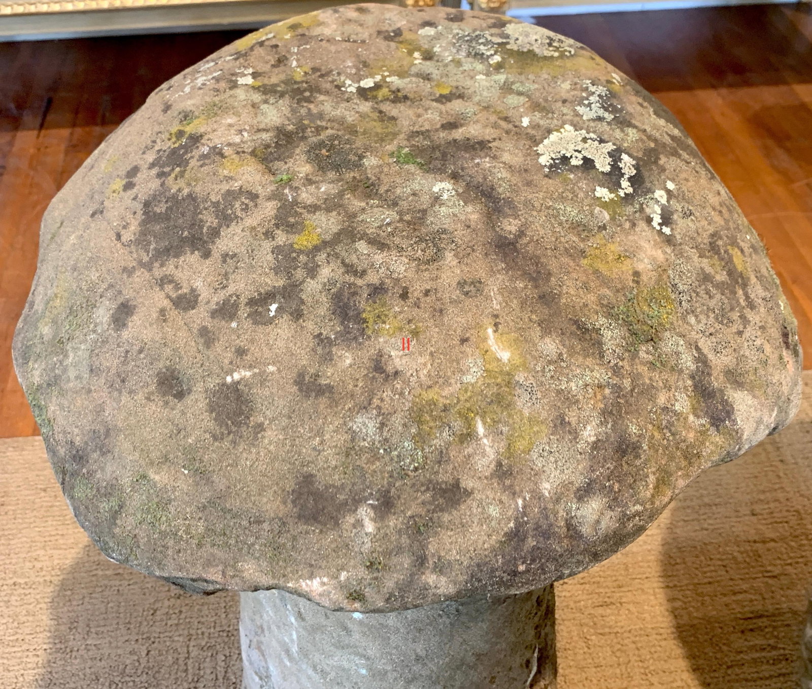 18th Century English Staddle Stone 'Mushroom' Garden Ornament - 6