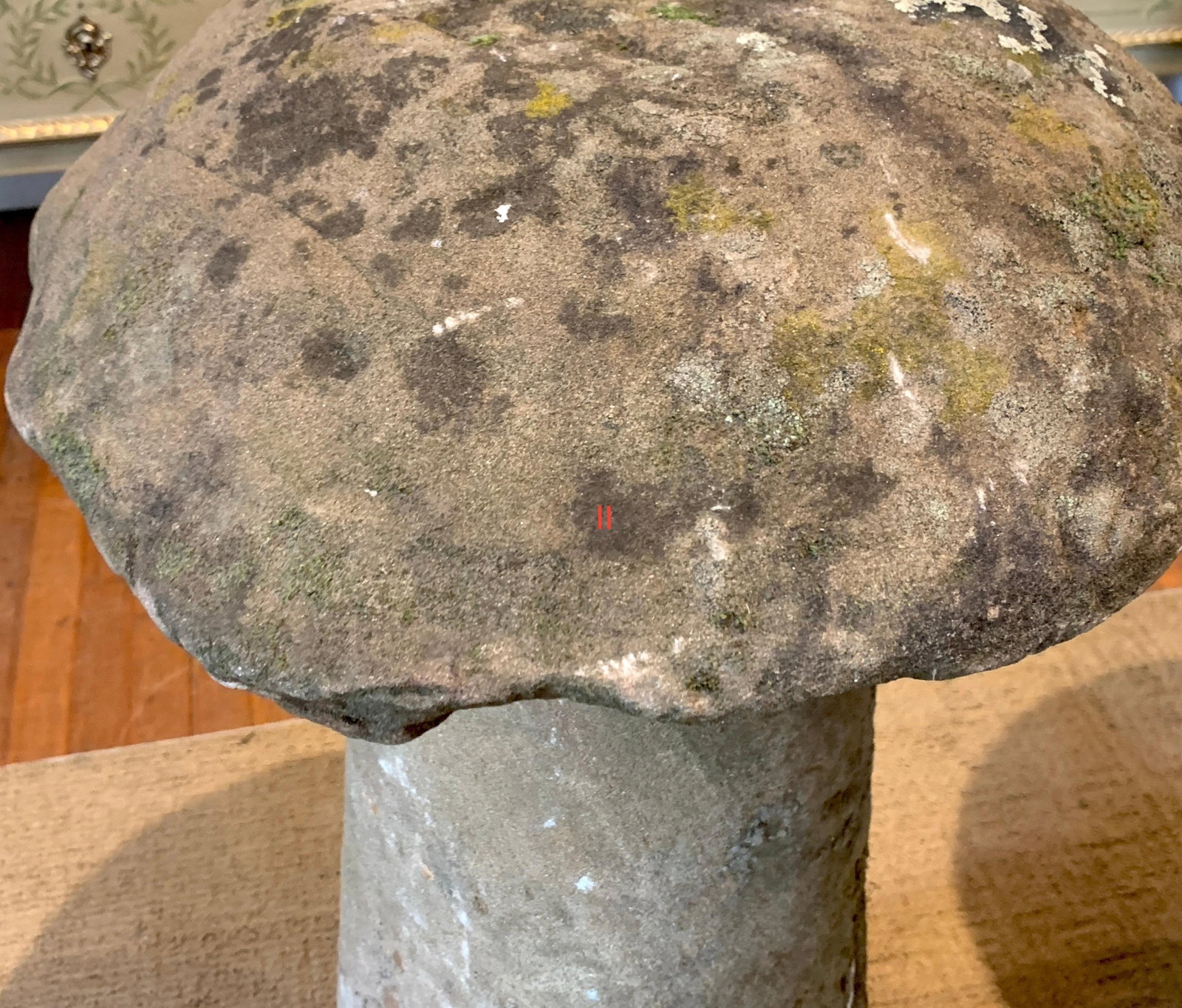 18th Century English Staddle Stone 'Mushroom' Garden Ornament - 7