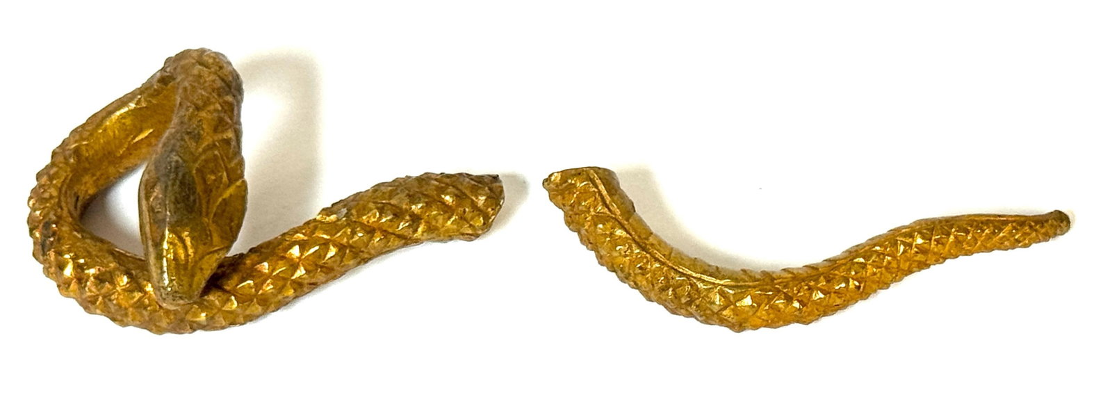French Art Deco Ormolu Serpent Handle, Stamped LT / 2, circa 1925–1935 - 11