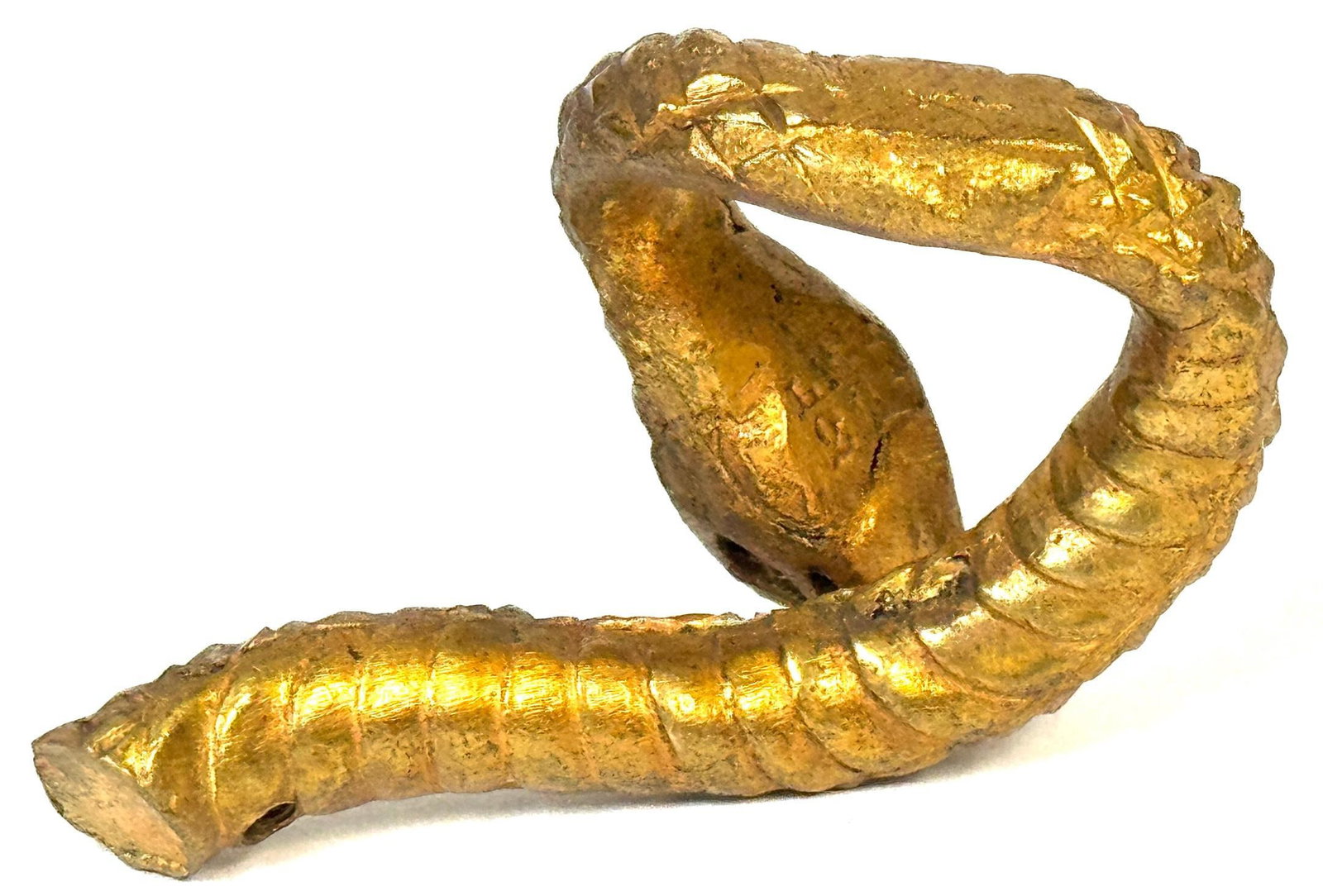 French Art Deco Ormolu Serpent Handle, Stamped LT / 2, circa 1925–1935 - 17