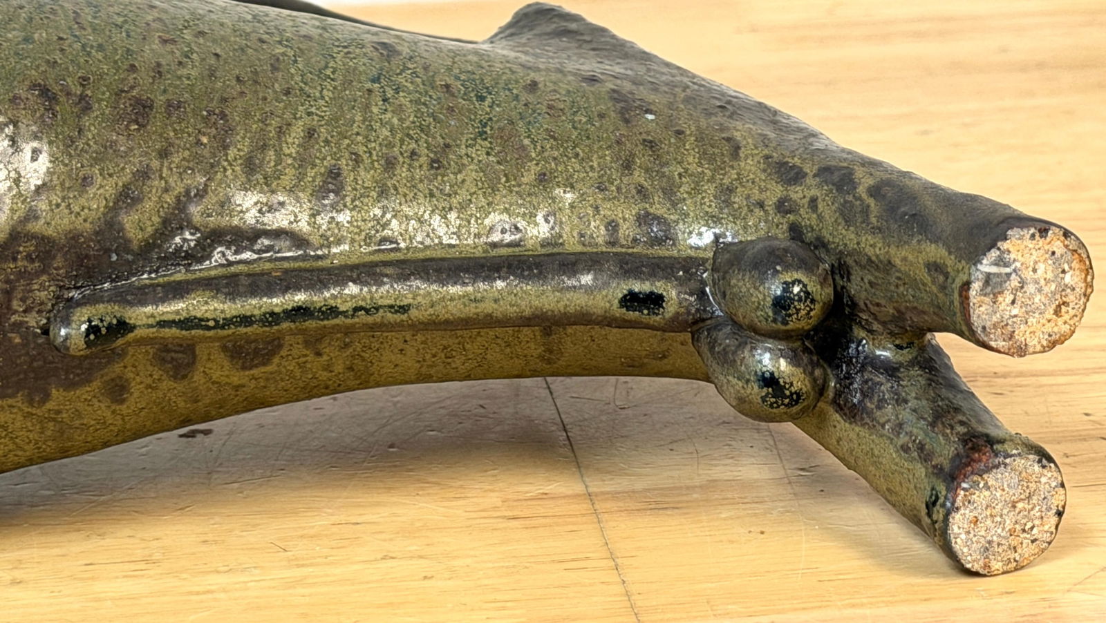 Jorge Mealha (1934 -2021) Pottery, Large Bull Sculpture Portugal, late 20th C. - 8