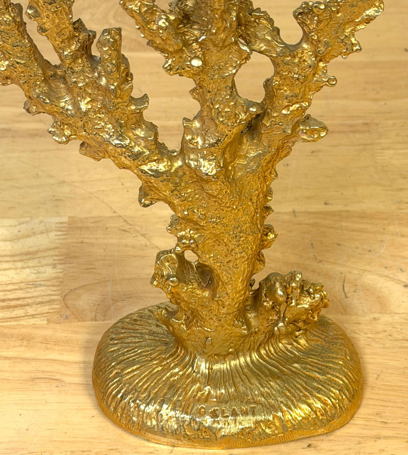 Pair of Galerneau Gilt-Metal "Morea" Coral-Form Candlesticks, Paris 1990s - 16