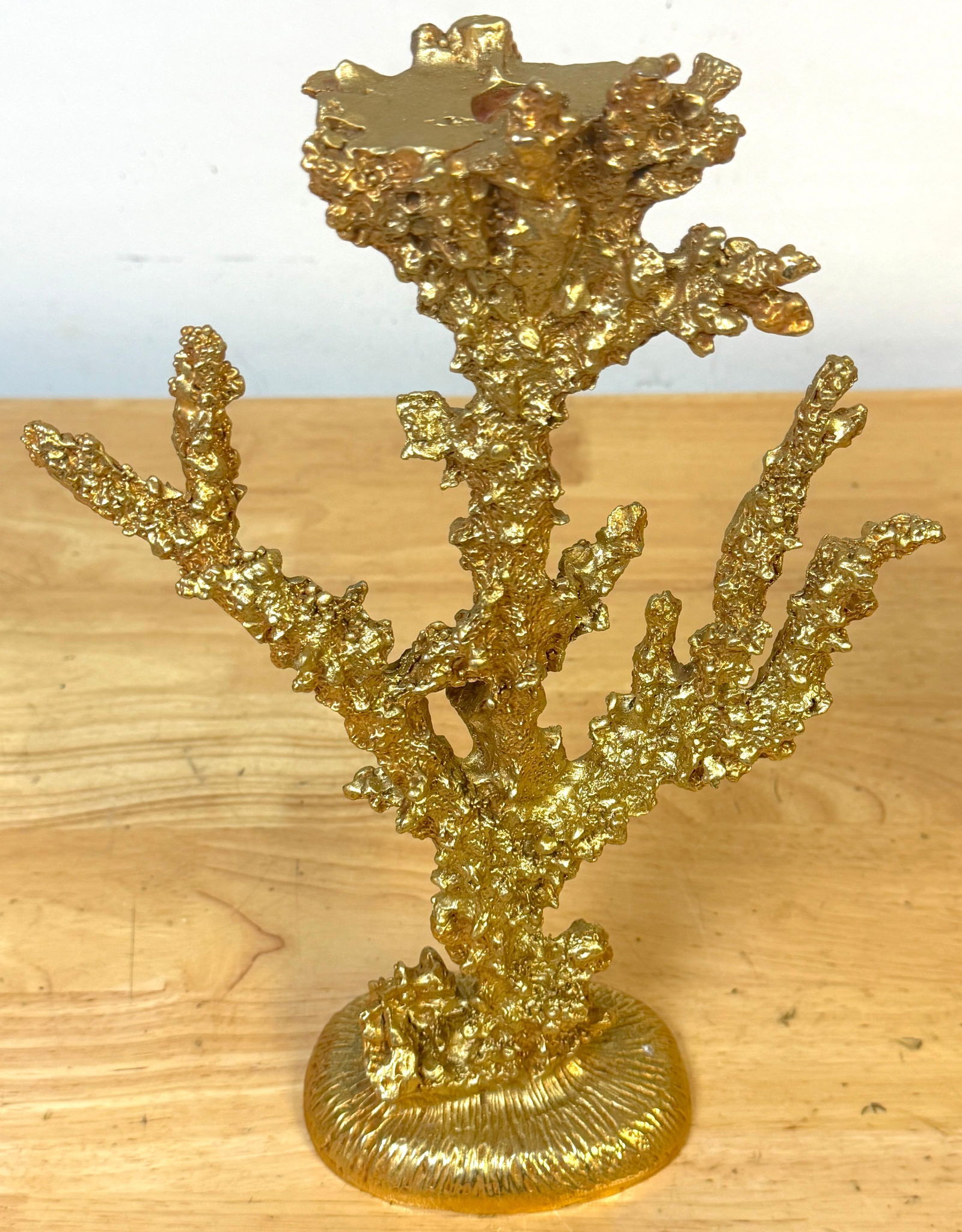 Pair of Galerneau Gilt-Metal "Morea" Coral-Form Candlesticks, Paris 1990s - 7