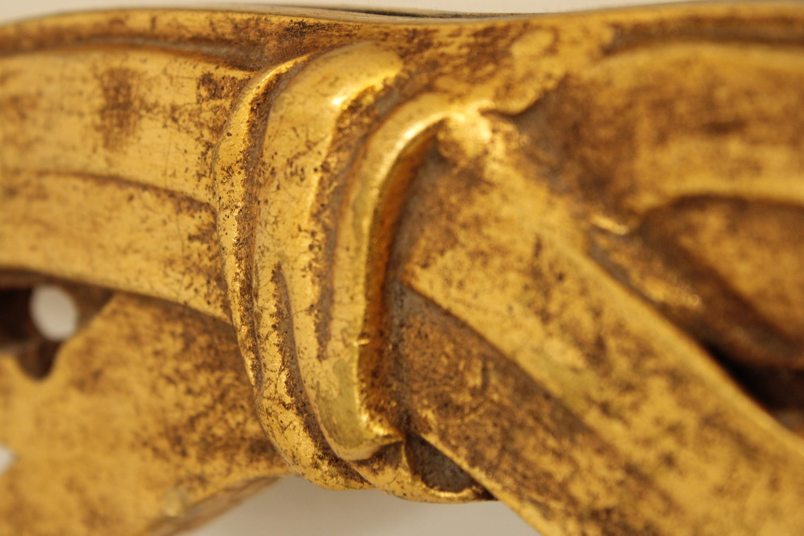 Friedman Brothers Gold Finish Beveled Glass Mirror - 7