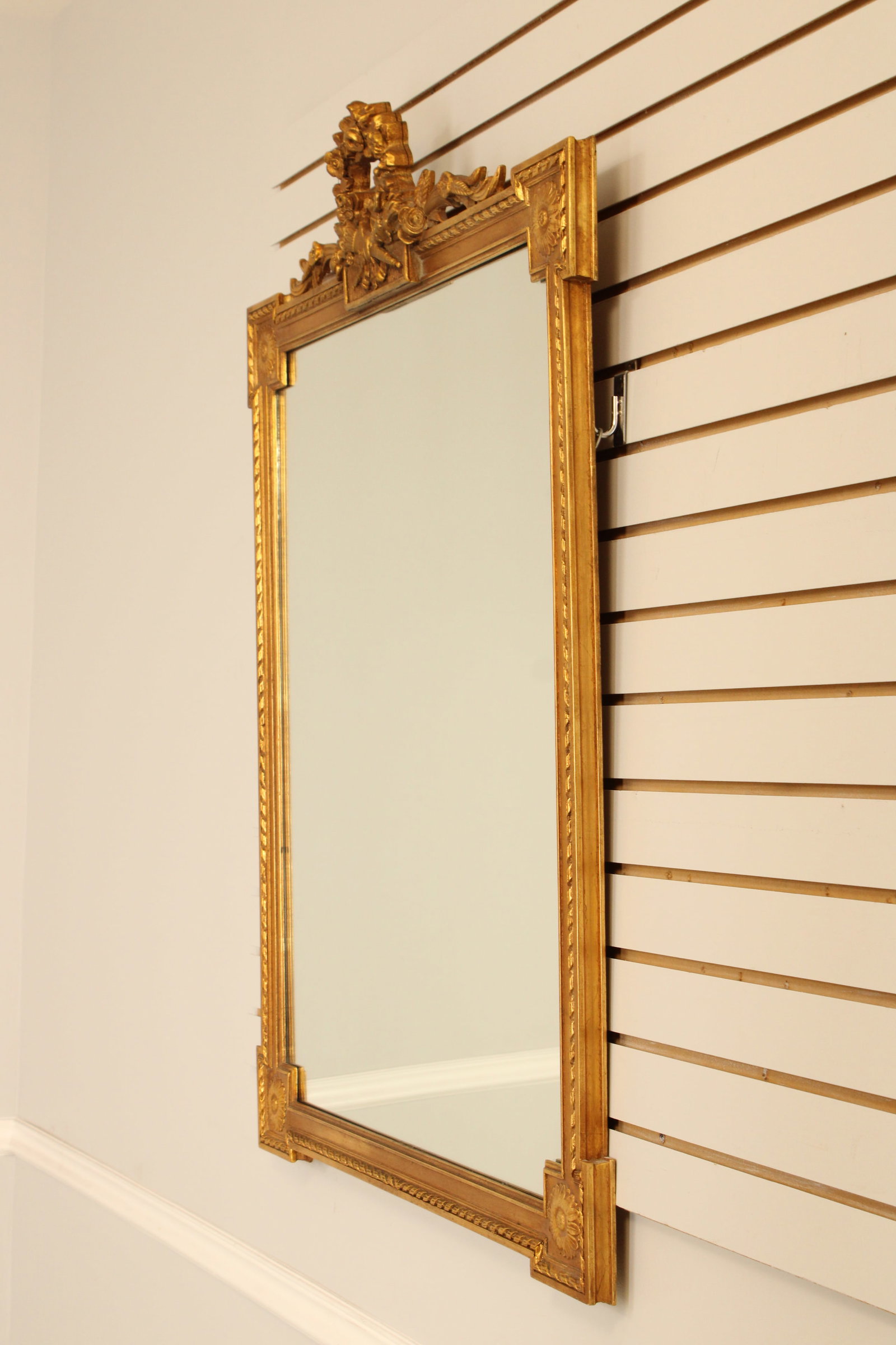 Friedman Brothers Vintage French Style Gold Mirror - 2