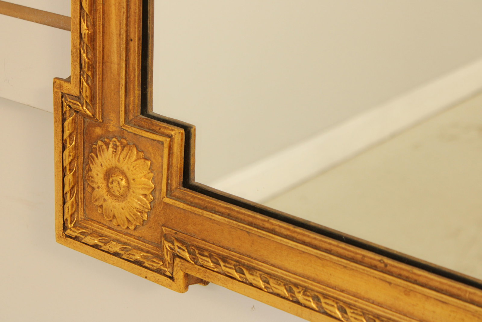 Friedman Brothers Vintage French Style Gold Mirror - 7