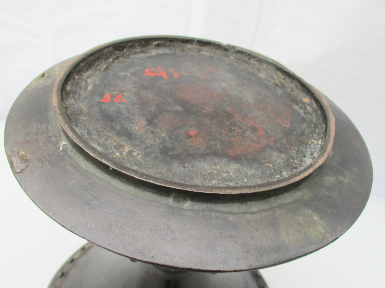 Japanese Aesthetic Movement Bronze Vase - 10