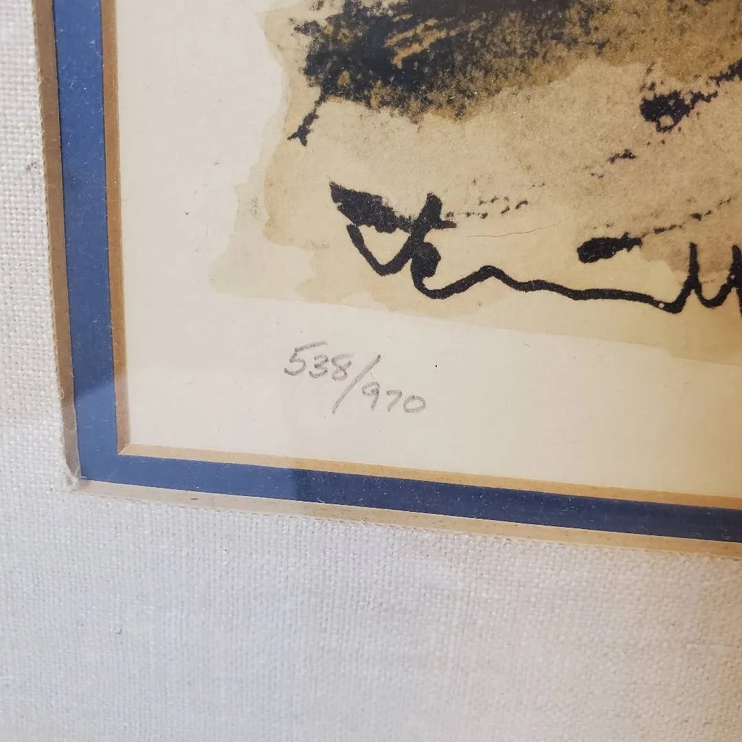 Mid 20th Century Pair of Maurice De Vlaminck Limited Edition Village Road Prints "” Framed, - 10