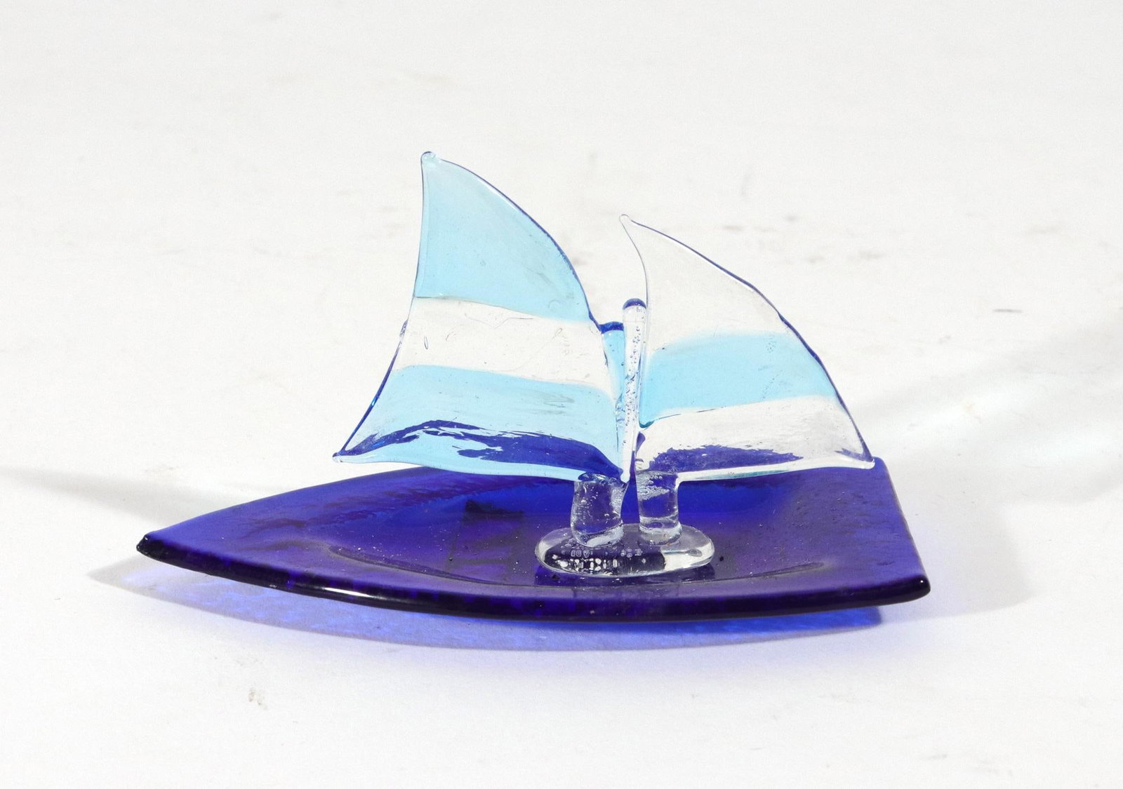 Vintage Modern Murano Glass Model of Sailing Ships - 17