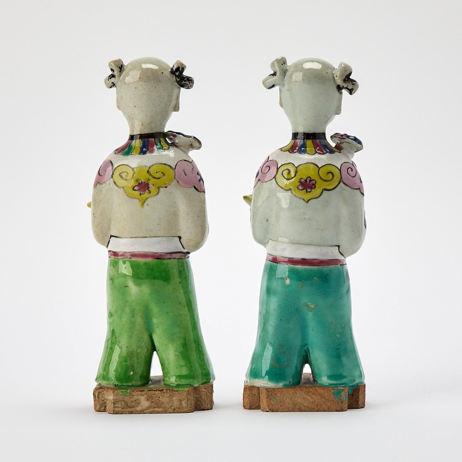 18th-Century Chinese Export Porcelain Laughing Boy Figures - 6