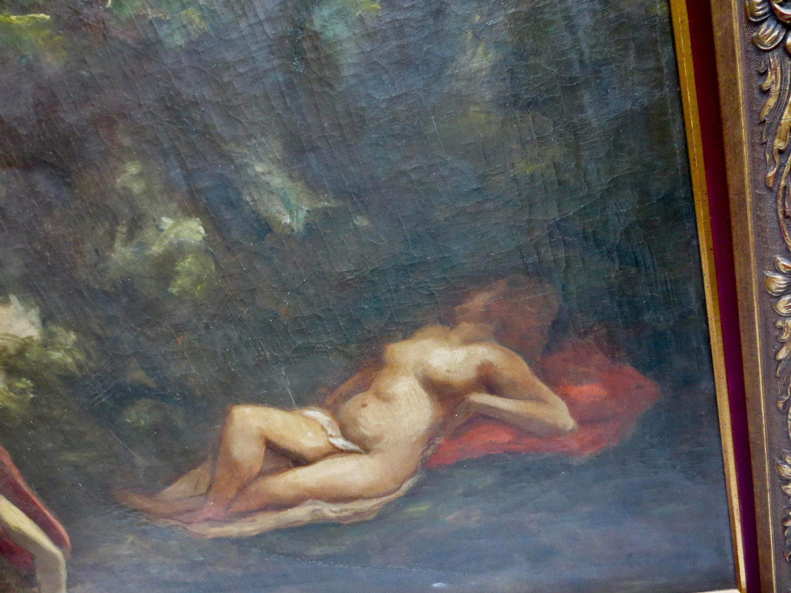 Béla IvÃ¡nyi-GrÃ¼nwald Oil on Canvas Bathers in the Forest - 14