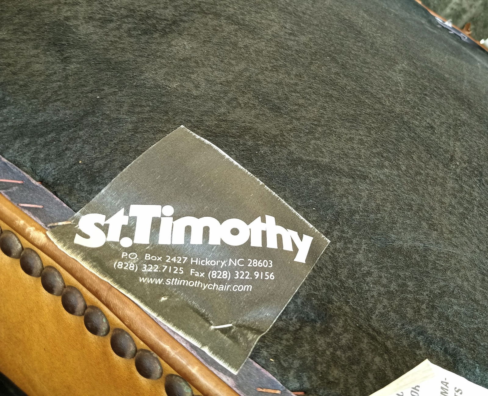 1980s Exquisite Pair of Vintage Barrel Chairs by Esteemed St. Timothy Furniture. - 3