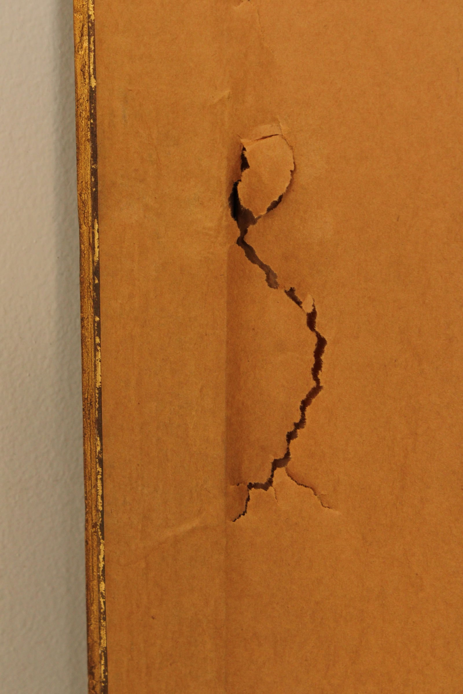 Friedman Brothers Vintage Mahogany Chippendale Gold Mirror - 16