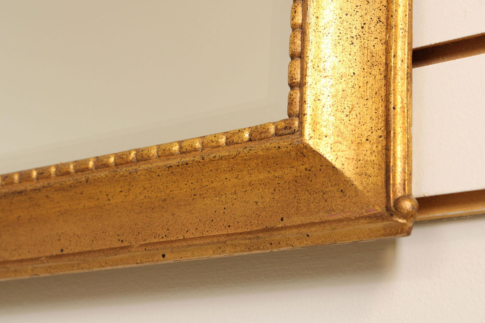 Friedman Brothers Vintage Mahogany Chippendale Gold Mirror - 7