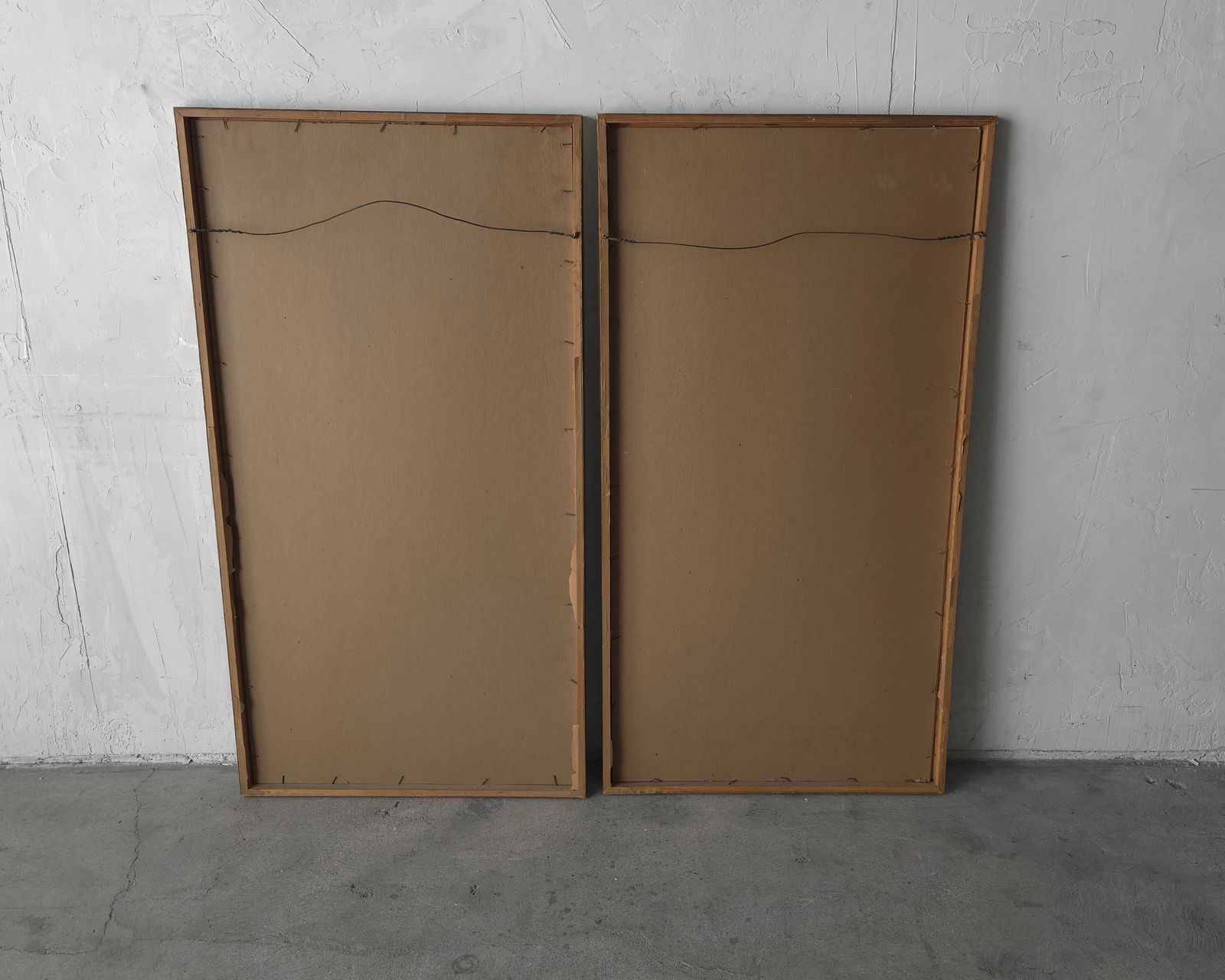 Pair of Whimsical European Mid Century Watercolor Paintings - 14