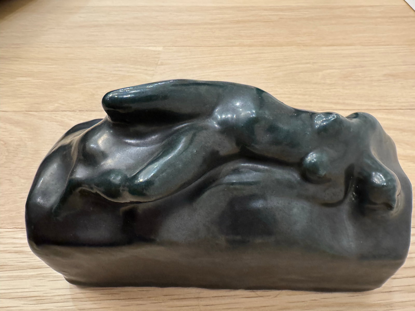 1926 Peter David Edstrom Art Deco Nude Ceramic Sculpture - 5