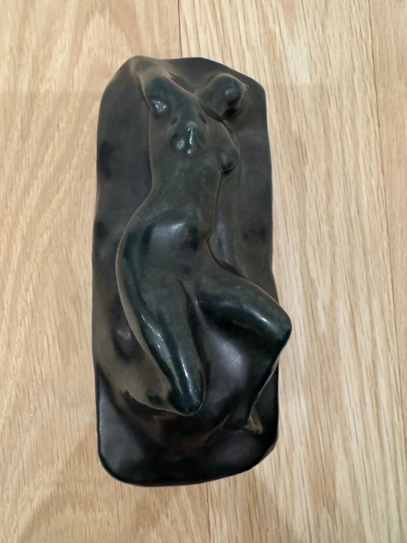 1926 Peter David Edstrom Art Deco Nude Ceramic Sculpture - 7